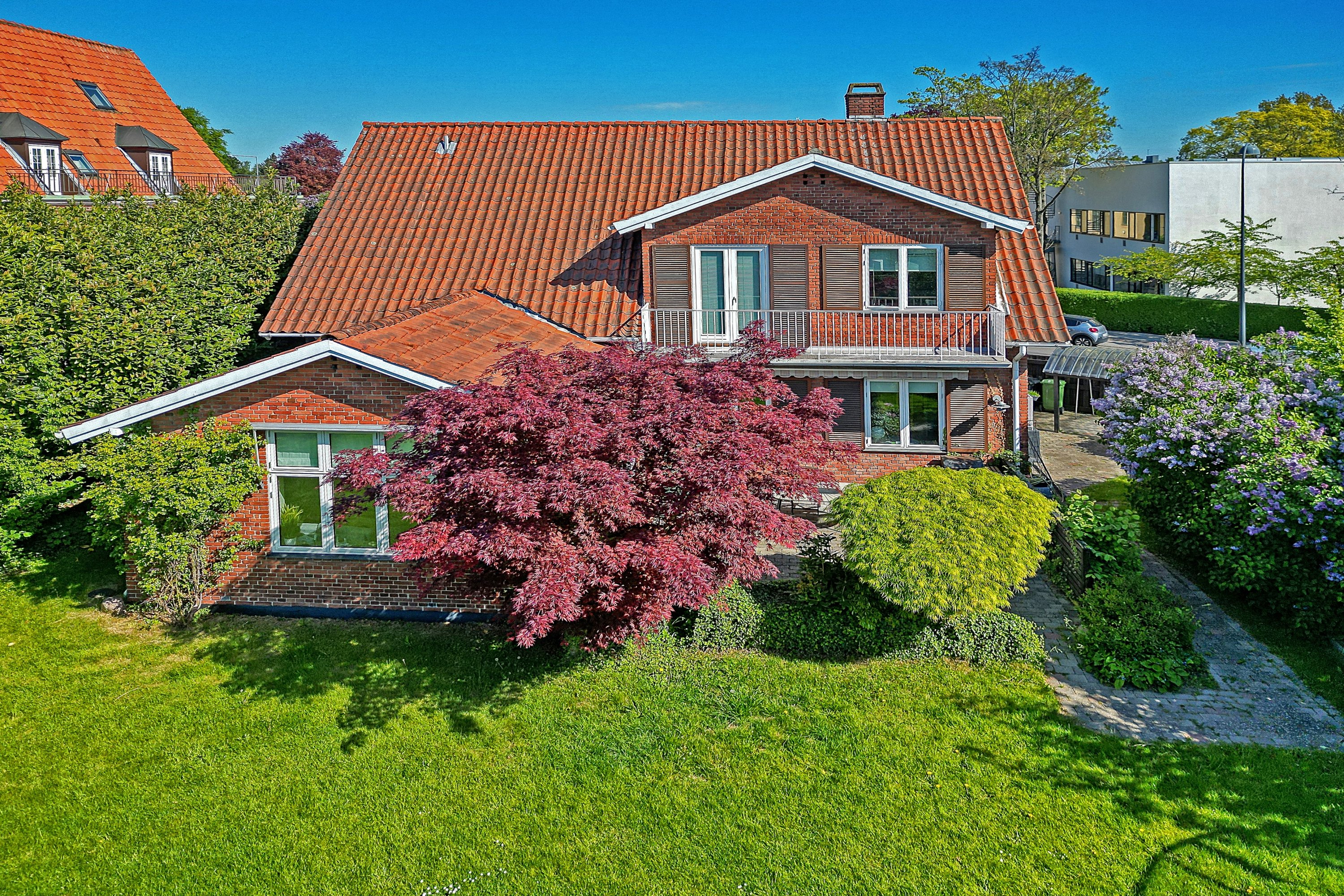 Fremhævet luftfoto billede i fuldskærmstilstand. Billede af Niels Andersens Vej 15B, 2900 Hellerup