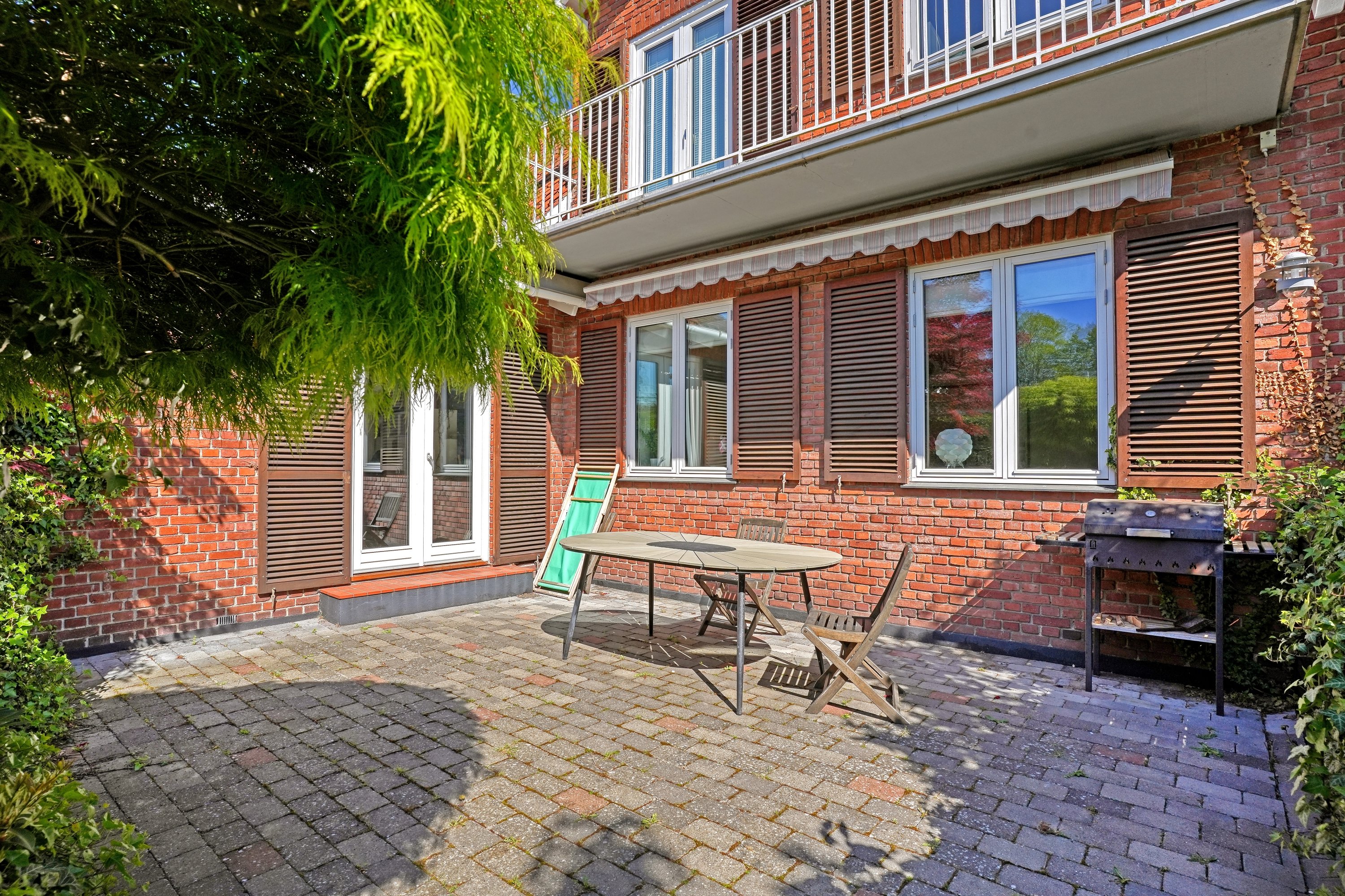 Fremhævet terrasse billede i fuldskærmstilstand. Billede af Niels Andersens Vej 15B, 2900 Hellerup