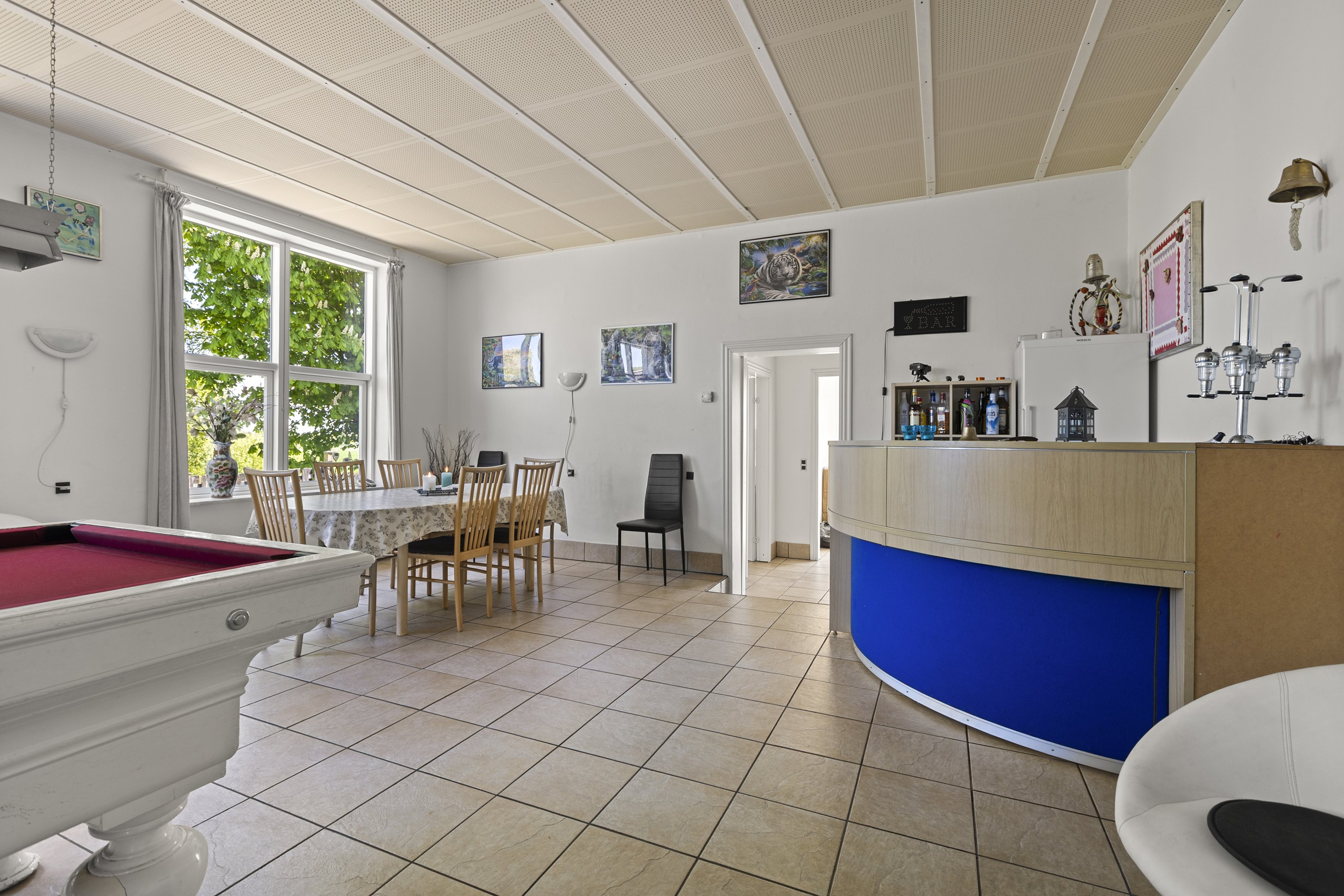 Fremhævet stue billede i fuldskærmstilstand. Billede af Sønderødvej 4, Sønderød, 4291 Ruds Vedby