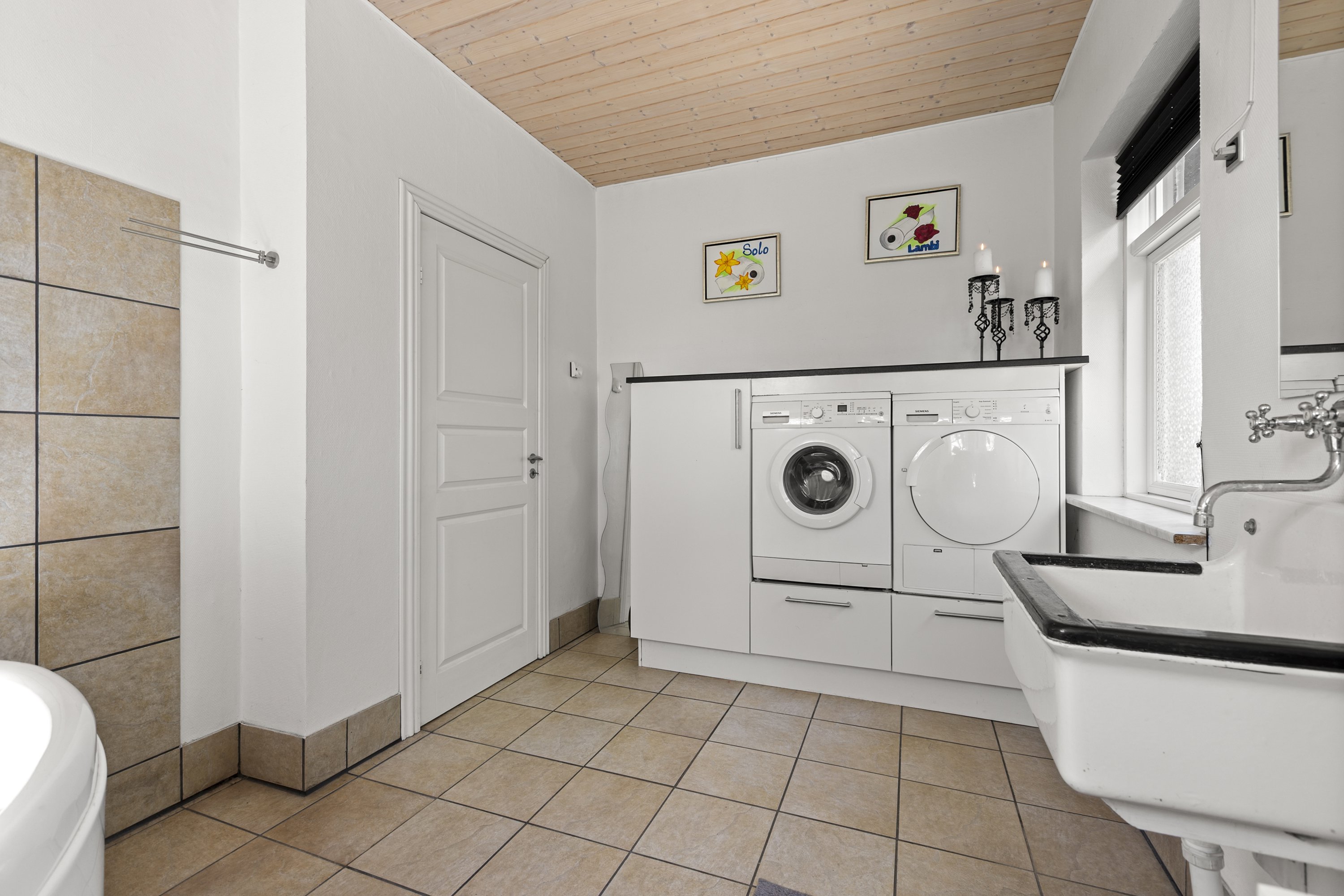 Fremhævet badeværelse billede i fuldskærmstilstand. Billede af Sønderødvej 4, Sønderød, 4291 Ruds Vedby