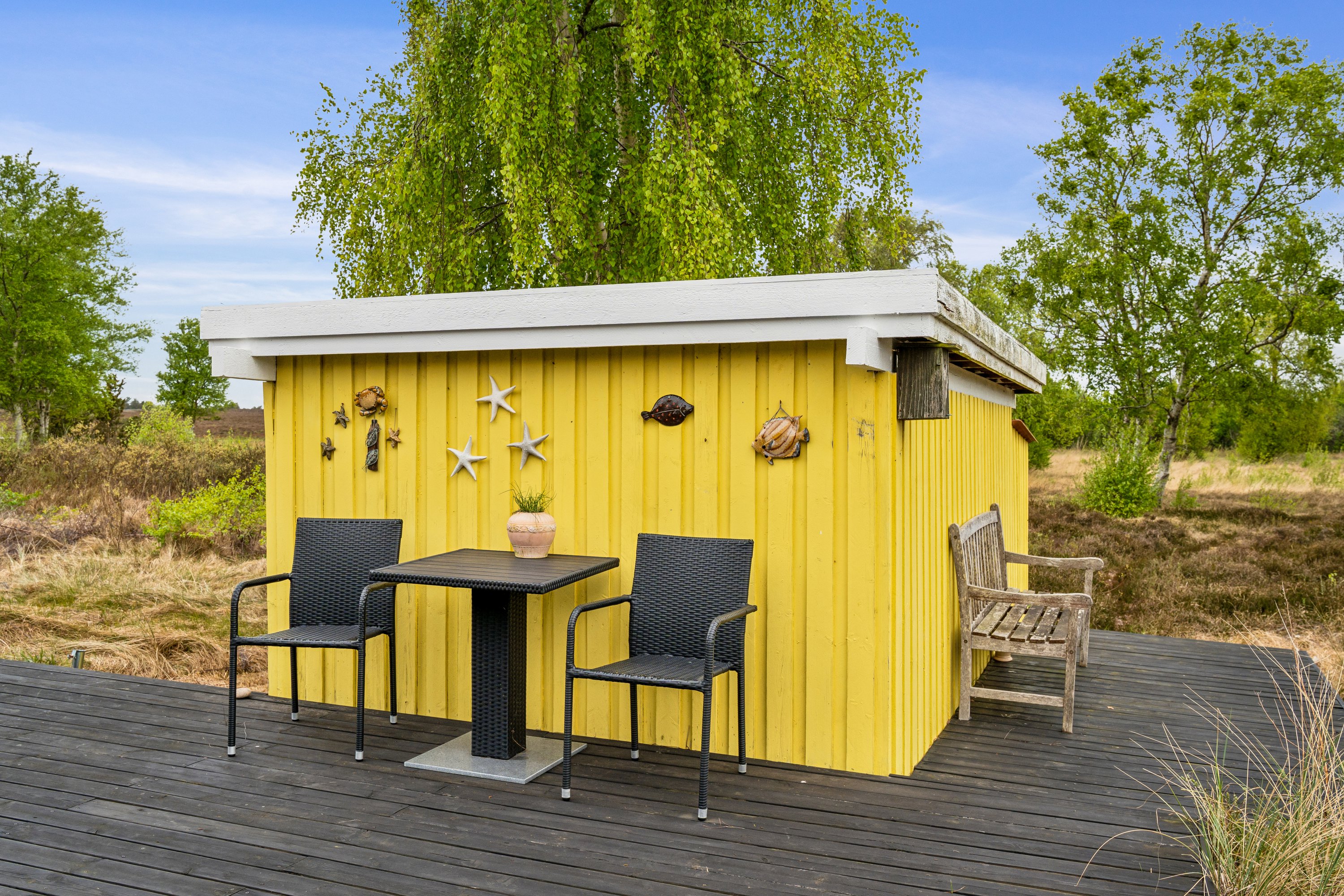 Fremhævet ejendom 1 billede i fuldskærmstilstand. Billede af Jenses Jolle 31, Nordmarken, 9940 Læsø