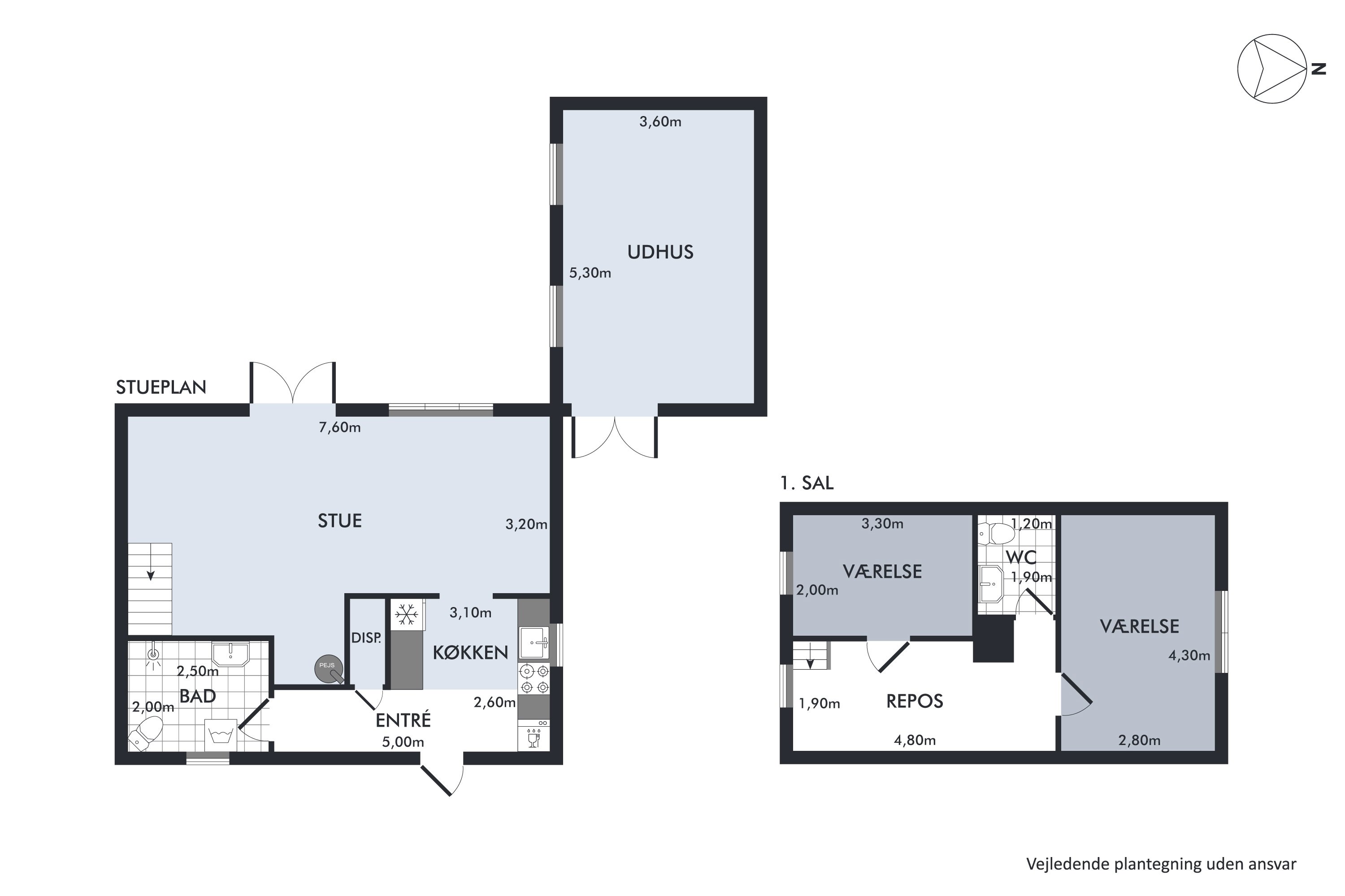 Plantegninger billede af Svanevej 4, Østerby Havn, 9940 Læsø