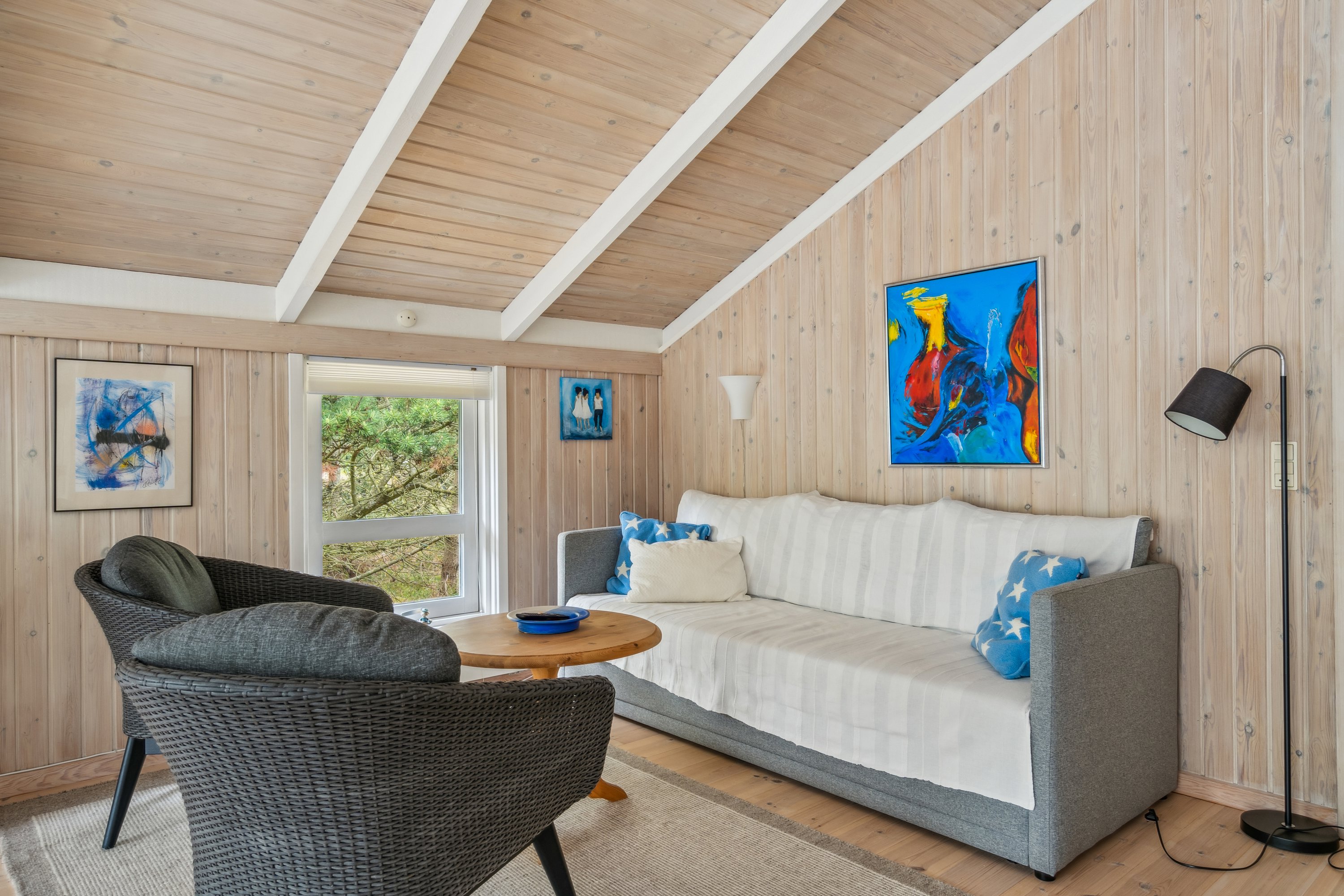 Fremhævet stue billede i fuldskærmstilstand. Billede af Sandskægvej 4, Vesterø, 9940 Læsø