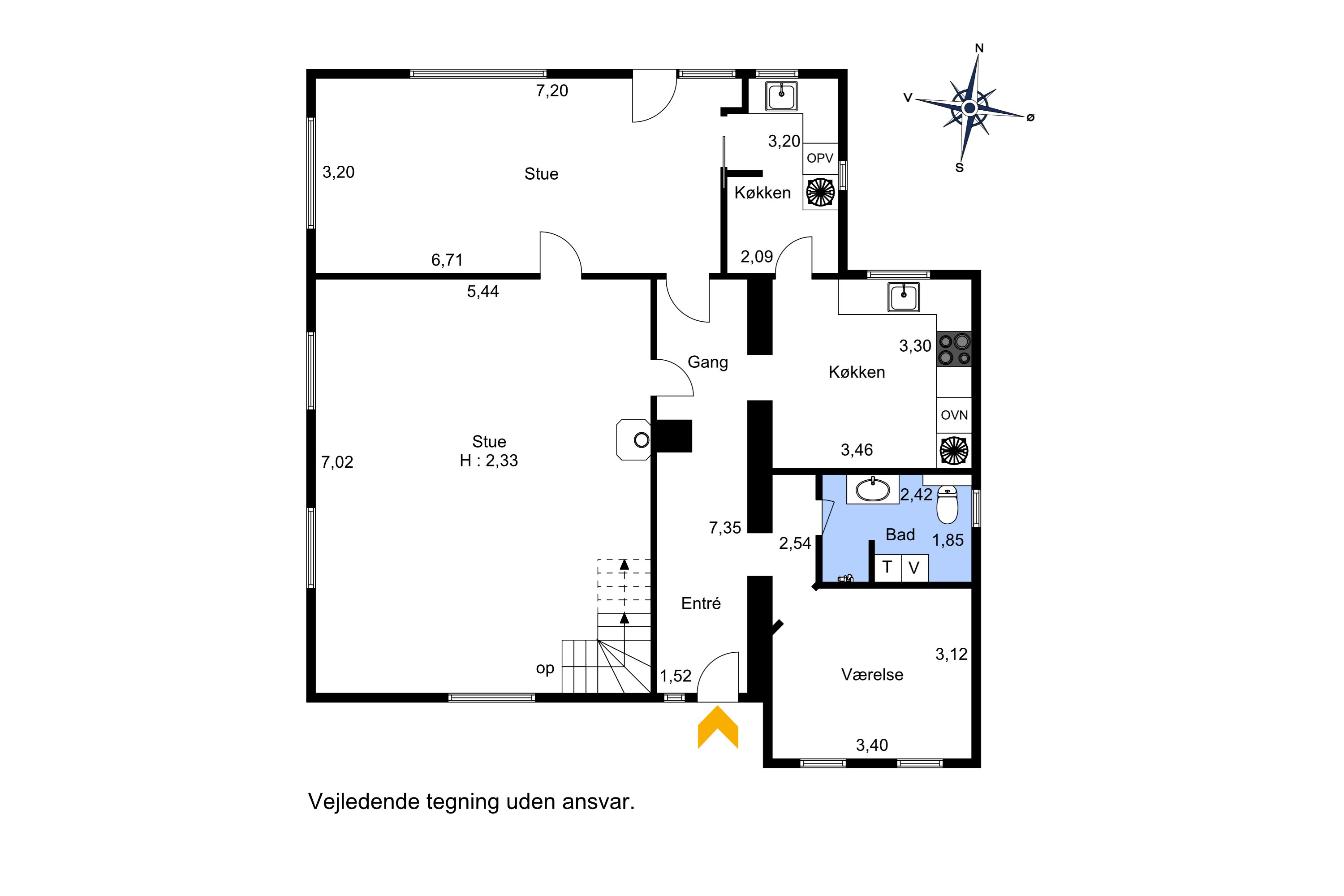 Plantegninger billede af Haugårdvej 5A, Naundrup, 9632 Møldrup