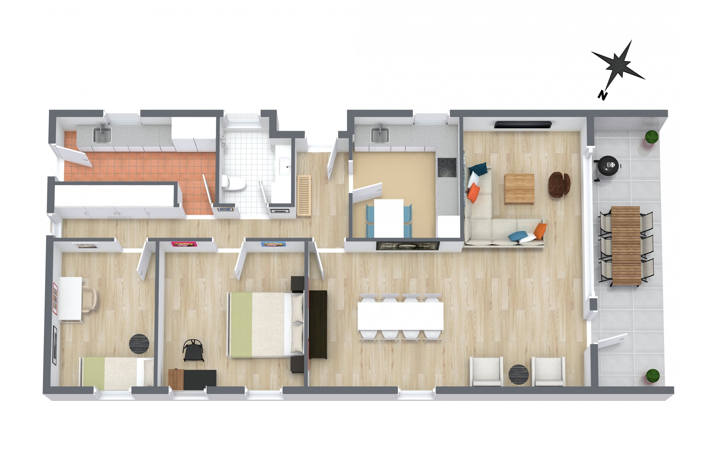 Plantegninger billede af Tværvej 11, 9830 Tårs