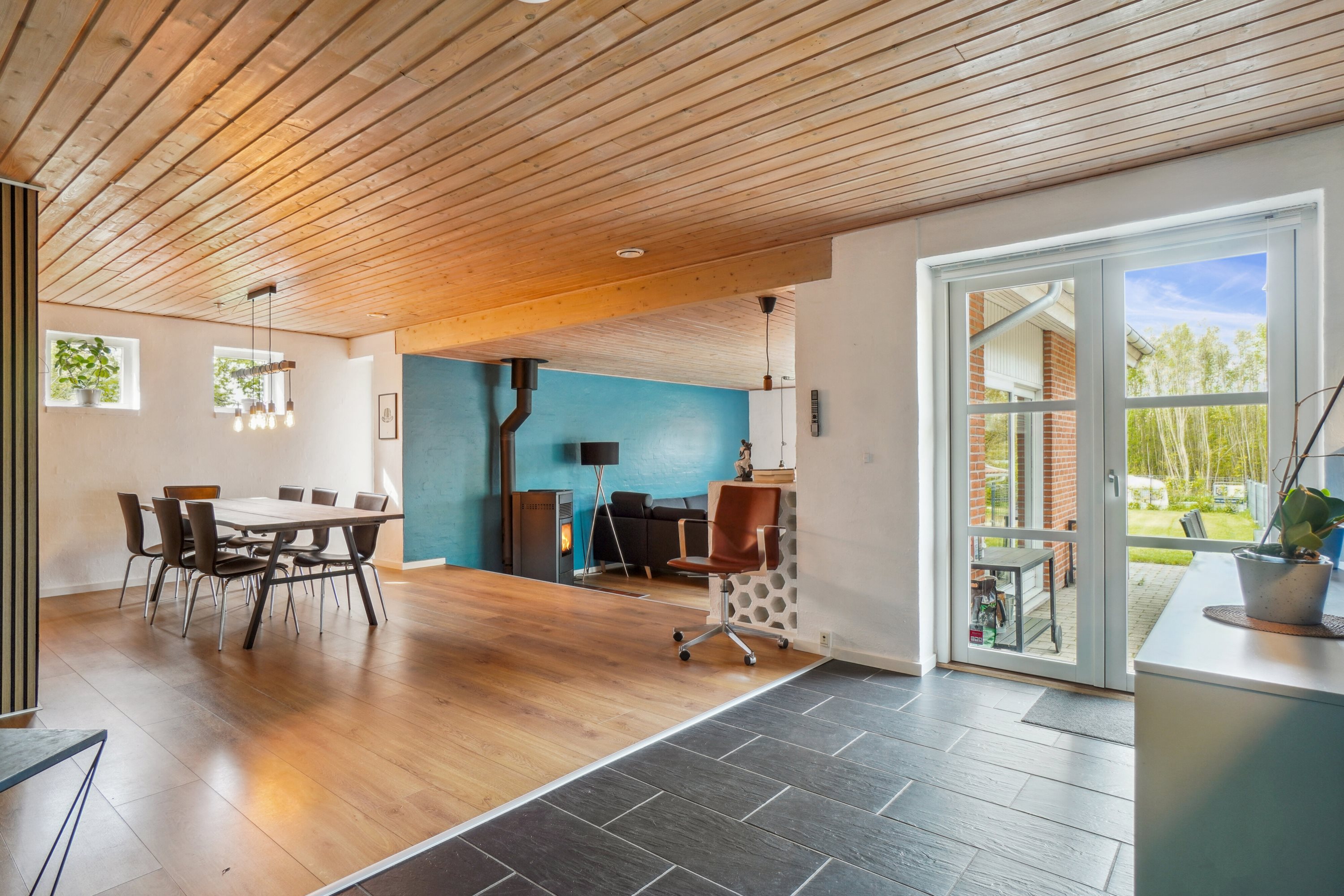 Fremhævet spisestue billede i fuldskærmstilstand. Billede af Mosegade 40F, 8722 Hedensted