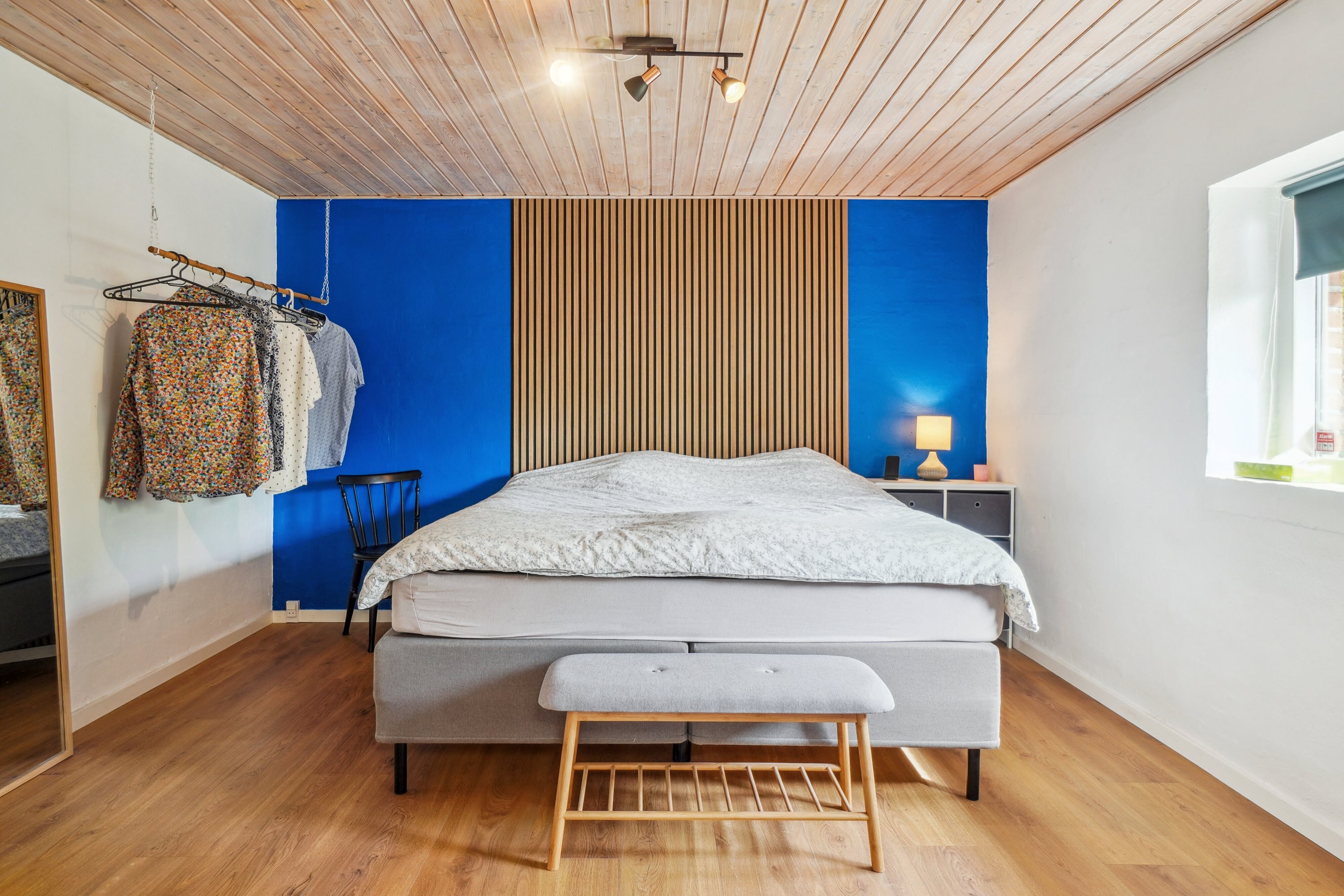 Fremhævet soveværelse billede i fuldskærmstilstand. Billede af Mosegade 40F, 8722 Hedensted