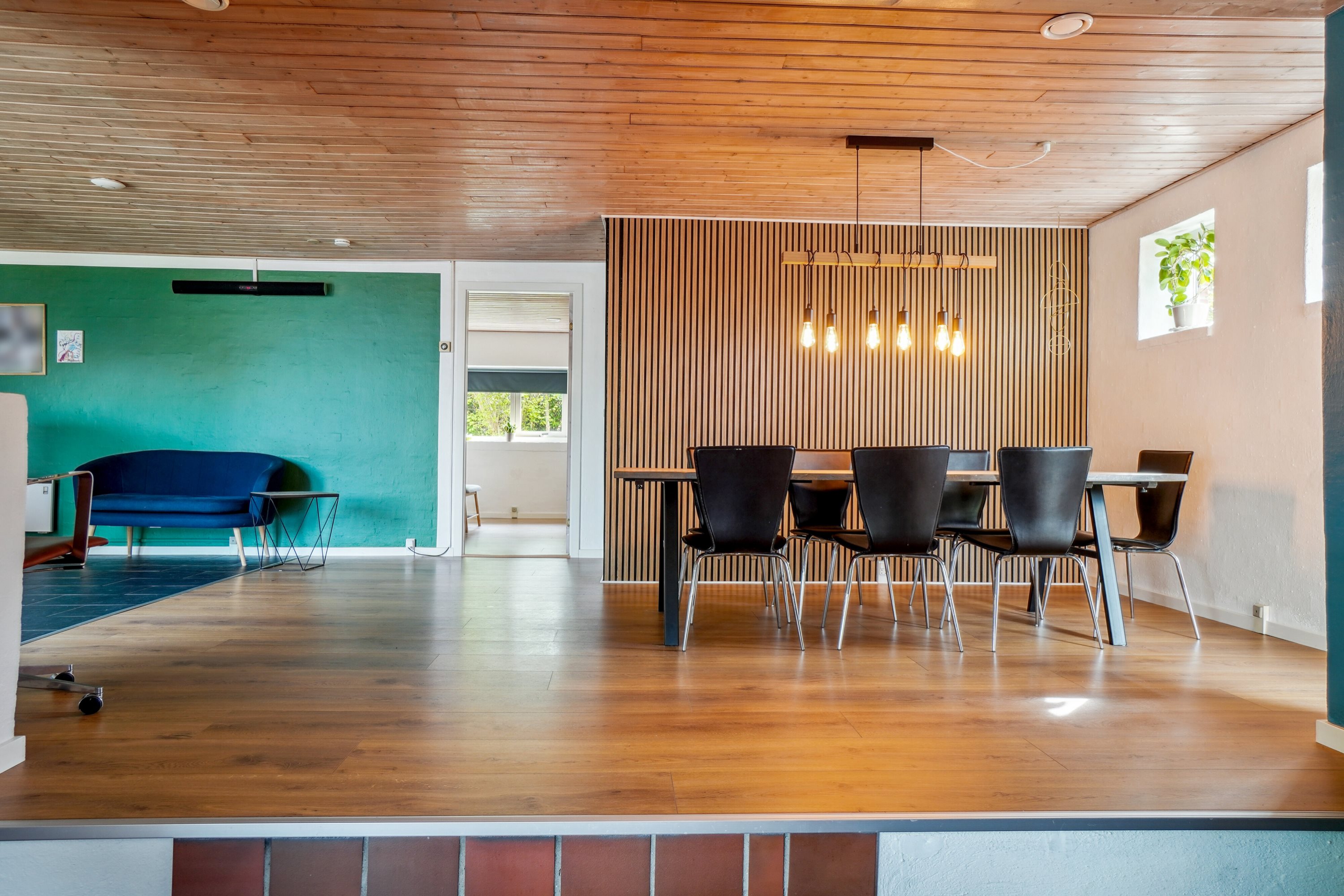 Fremhævet spisestue billede i fuldskærmstilstand. Billede af Mosegade 40F, 8722 Hedensted