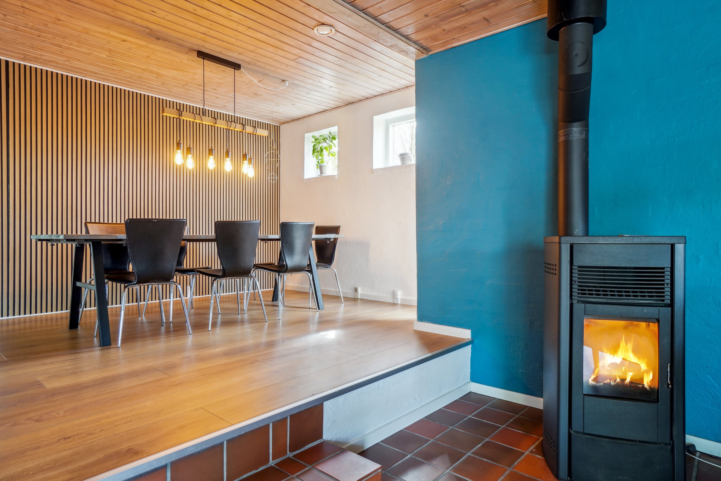 Fremhævet spisestue billede i fuldskærmstilstand. Billede af Mosegade 40F, 8722 Hedensted