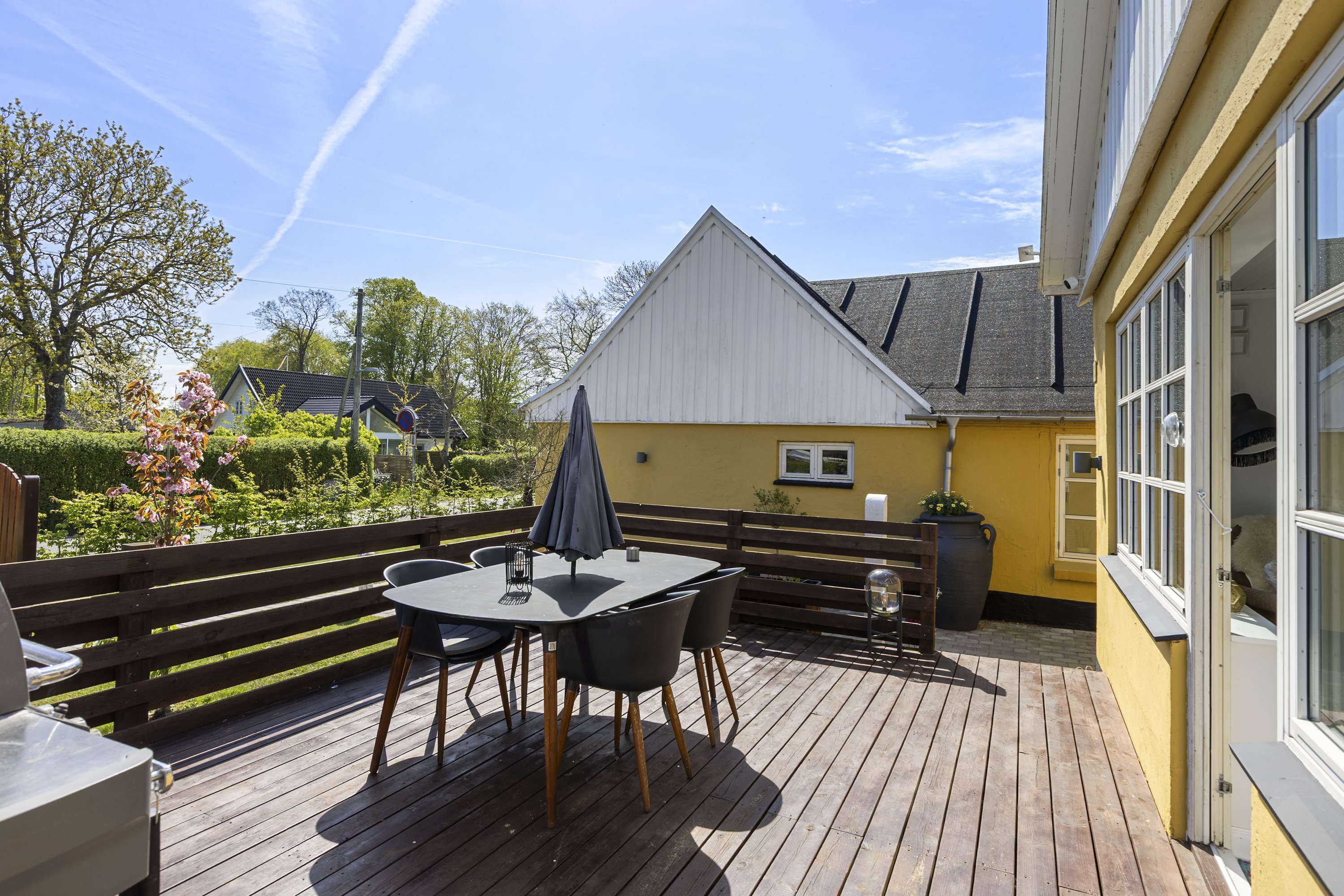 Fremhævet terrasse billede i fuldskærmstilstand. Billede af Vestergade 12, Skuldelev, 4050 Skibby