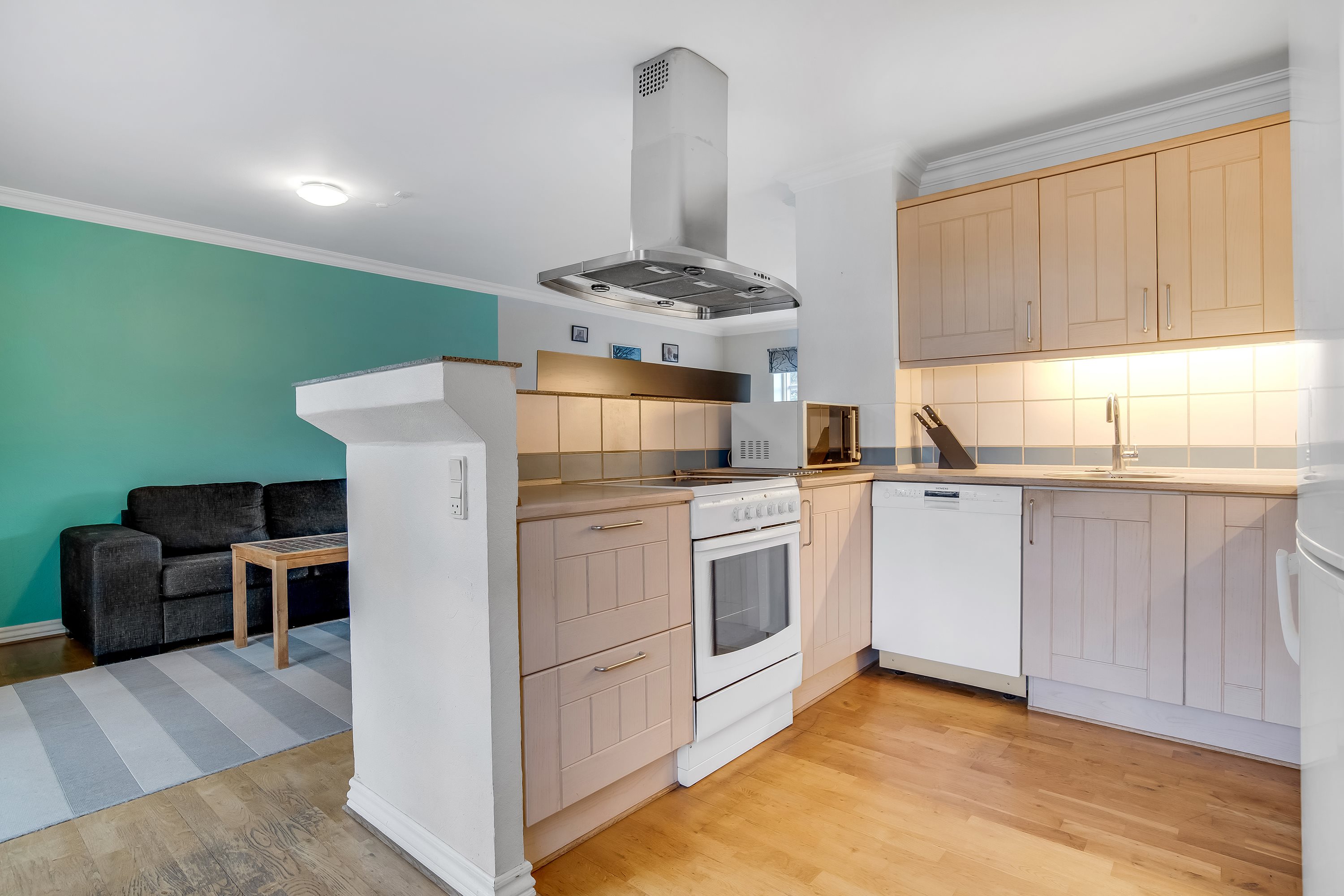 Fremhævet køkken billede i fuldskærmstilstand. Billede af Lemvigvej 16, 7500 Holstebro