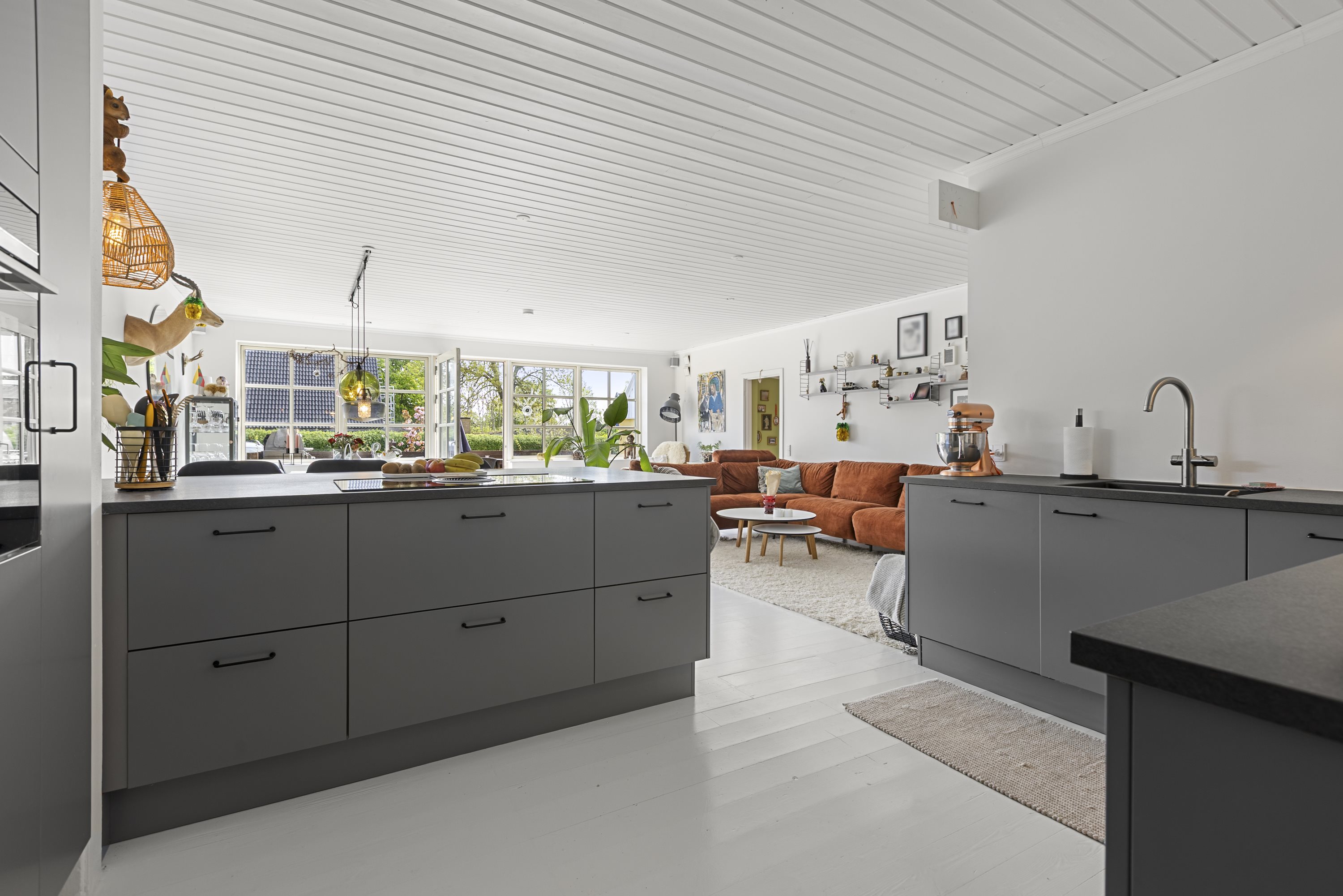 Fremhævet køkken billede i fuldskærmstilstand. Billede af Vestergade 12, Skuldelev, 4050 Skibby