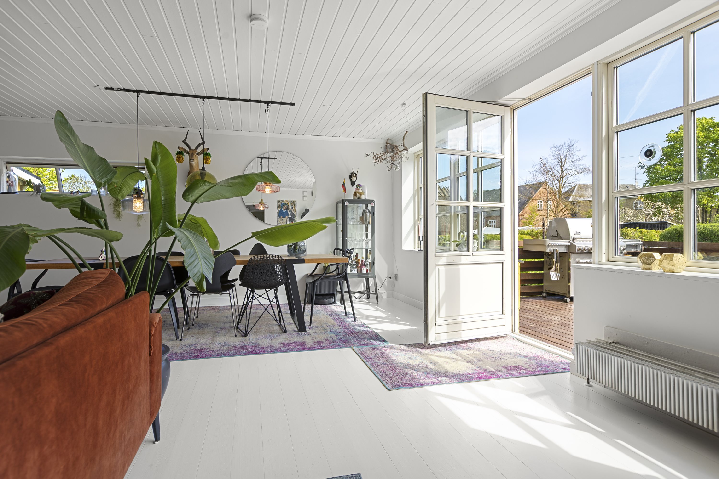 Fremhævet stue billede i fuldskærmstilstand. Billede af Vestergade 12, Skuldelev, 4050 Skibby