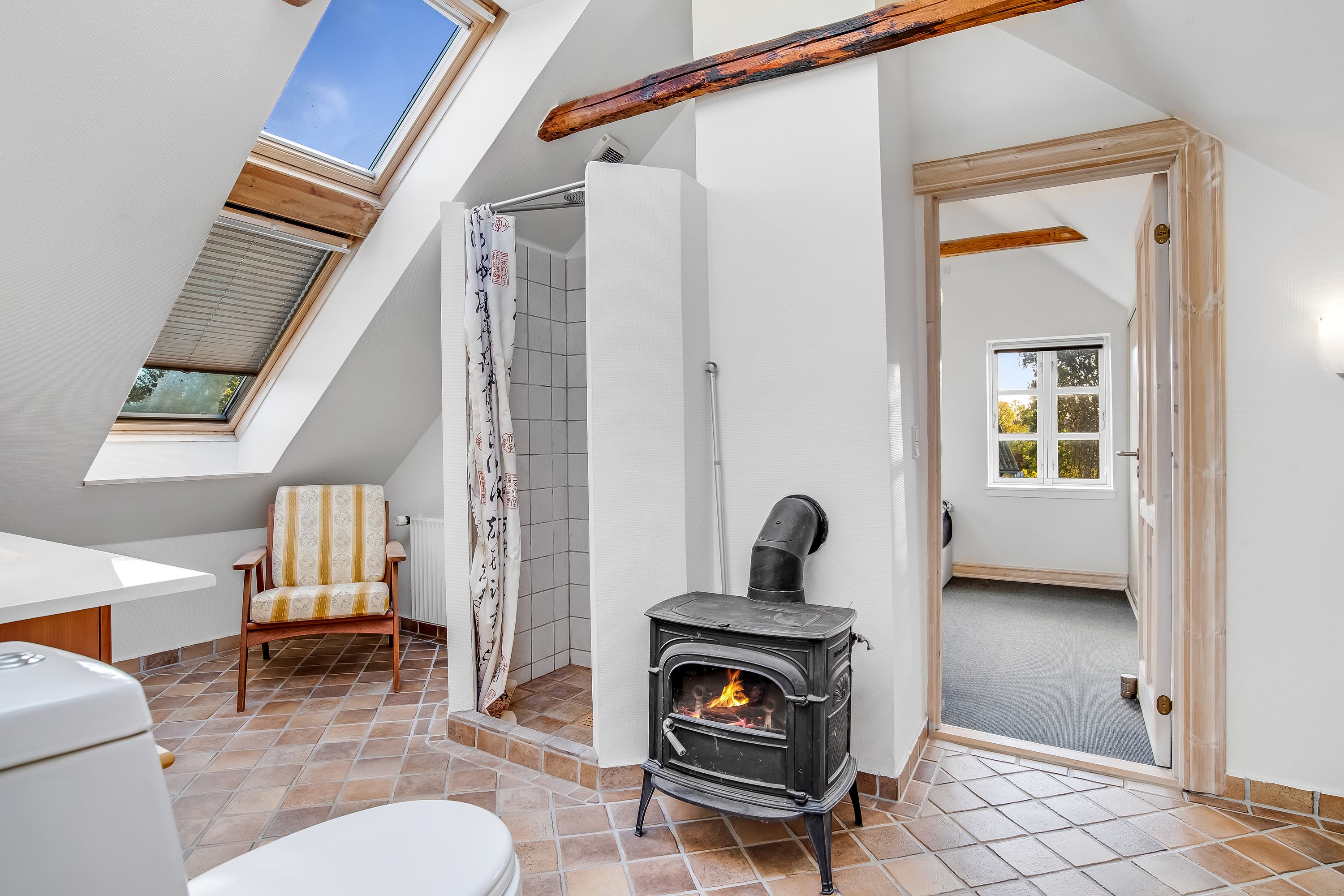 Fremhævet badeværelse billede i fuldskærmstilstand. Billede af Lemvigvej 16, 7500 Holstebro