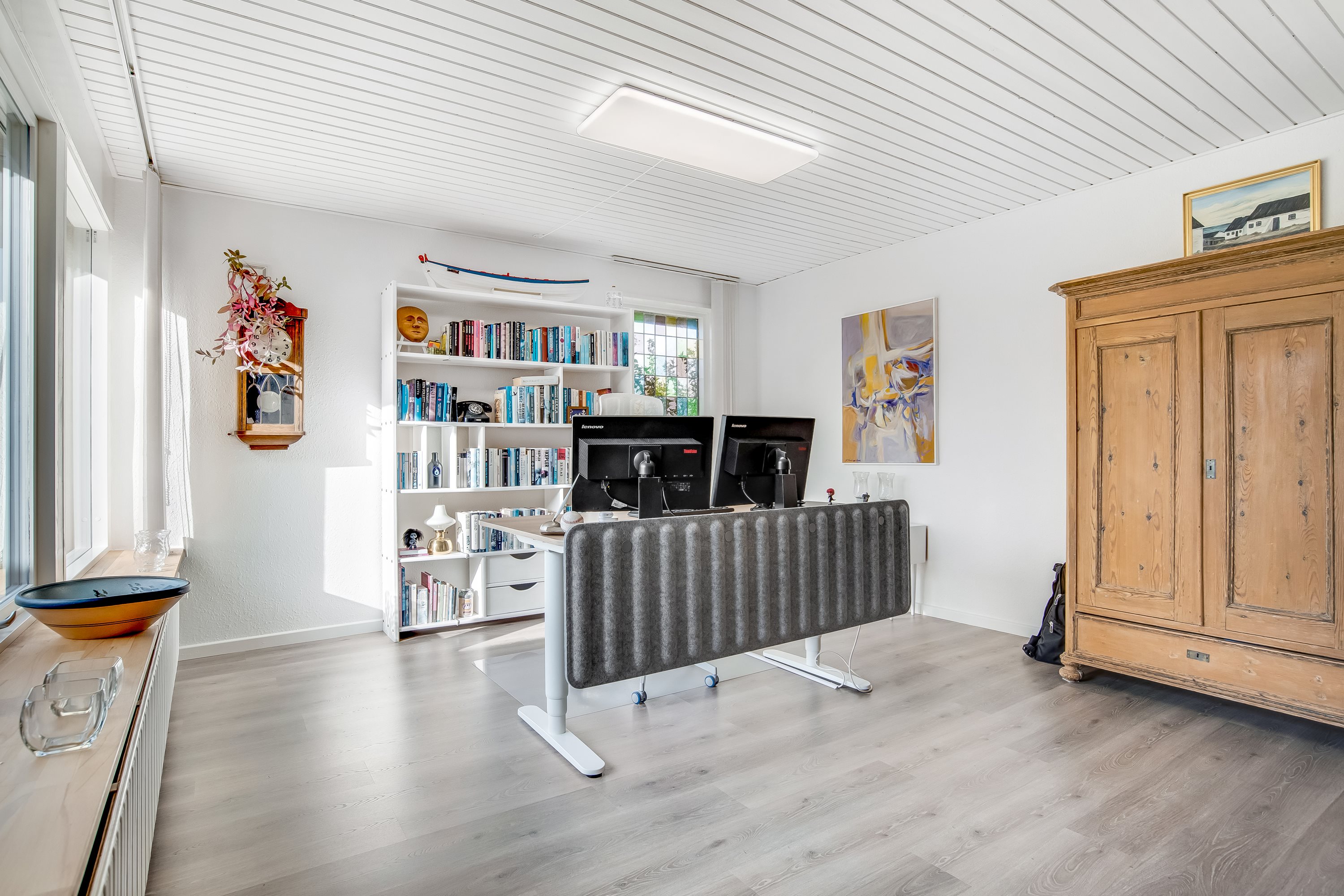 Fremhævet stue billede i fuldskærmstilstand. Billede af Blomstervænget 11, Rindum, 6950 Ringkøbing