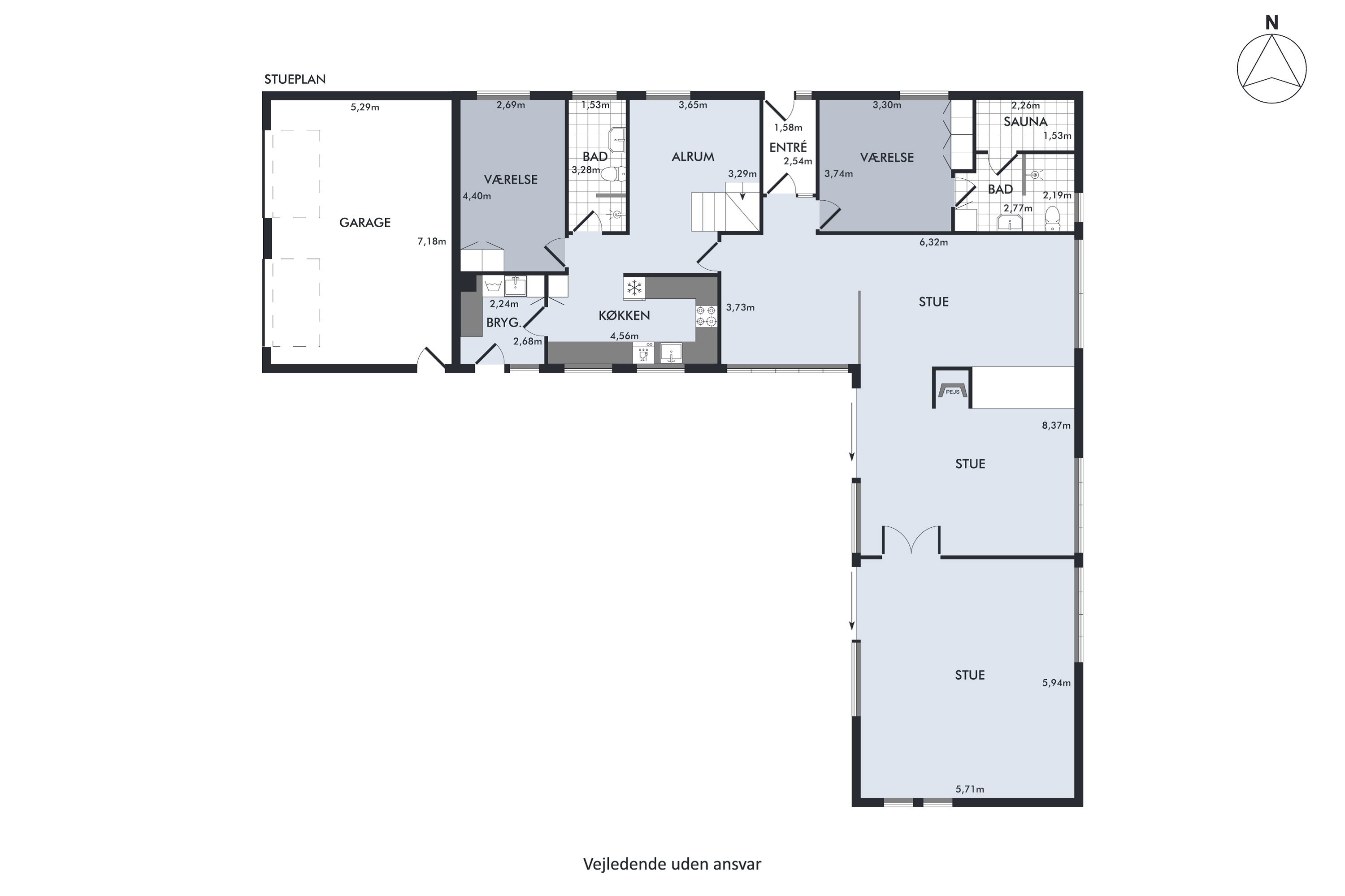 Plantegninger billede af Brinken 27, 6300 Gråsten