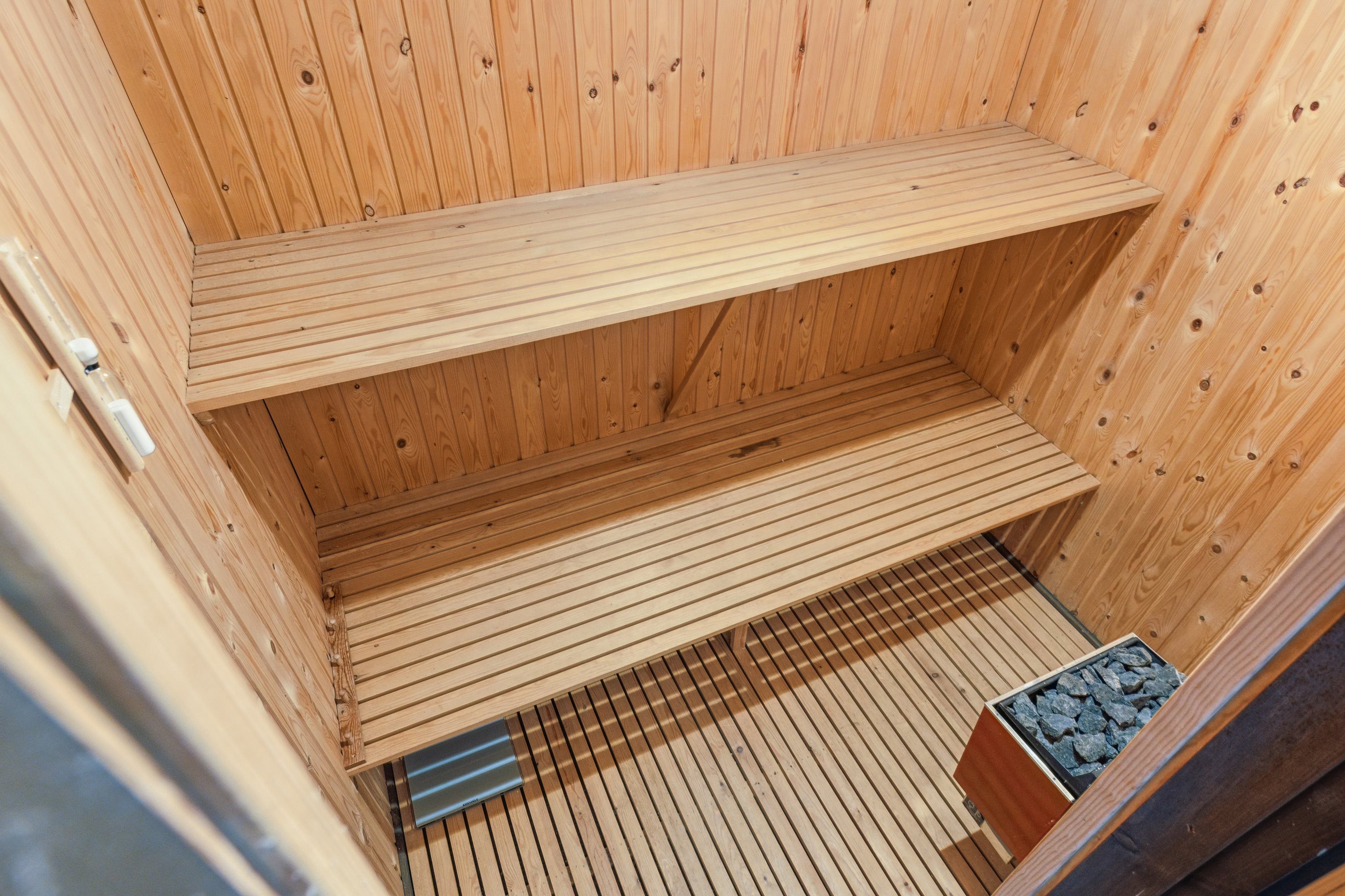 Fremhævet sauna billede i fuldskærmstilstand. Billede af Brinken 27, 6300 Gråsten