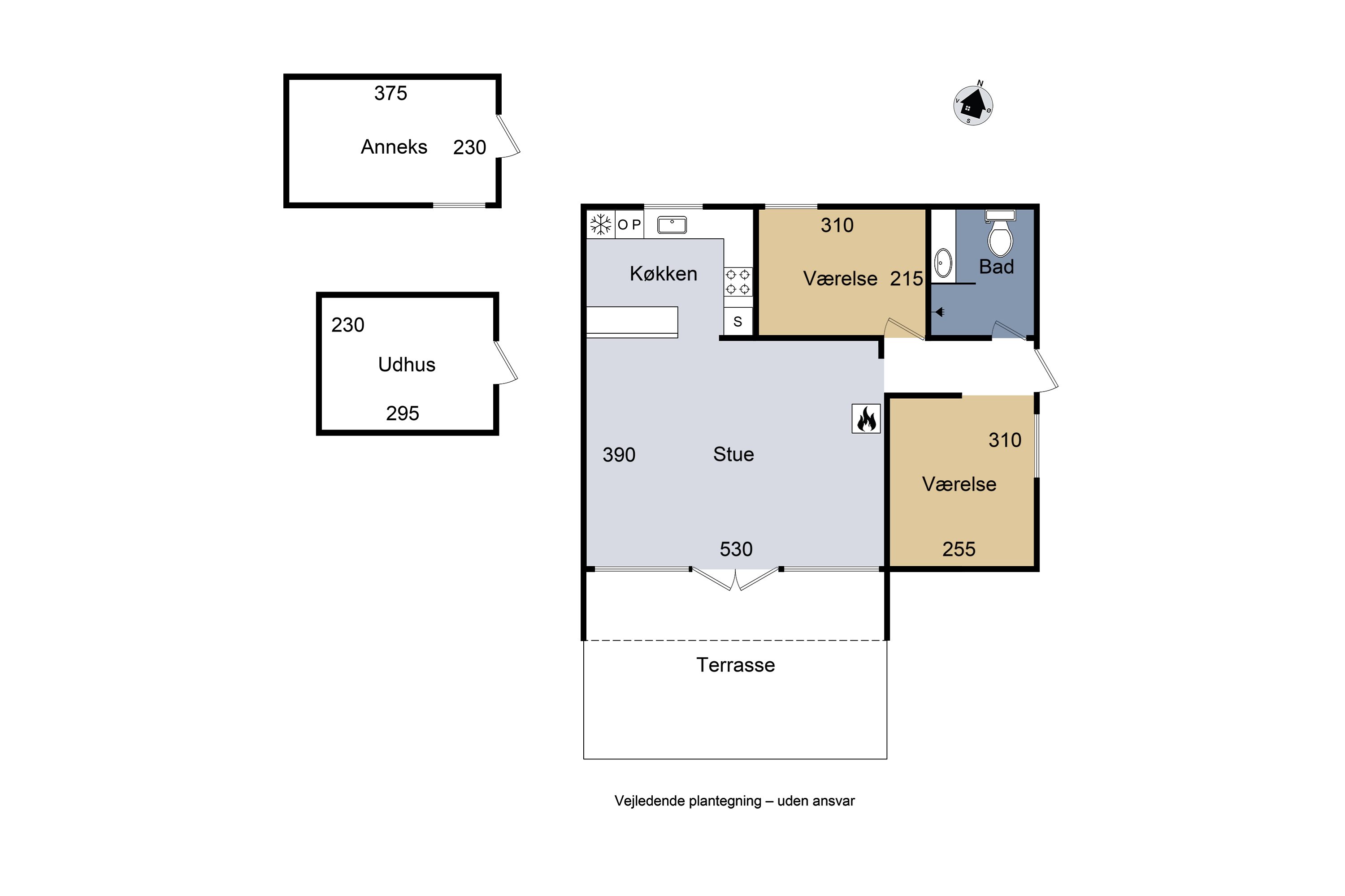 Plantegninger billede af Bøgenonnevej 3, Kelstrup, 4200 Slagelse