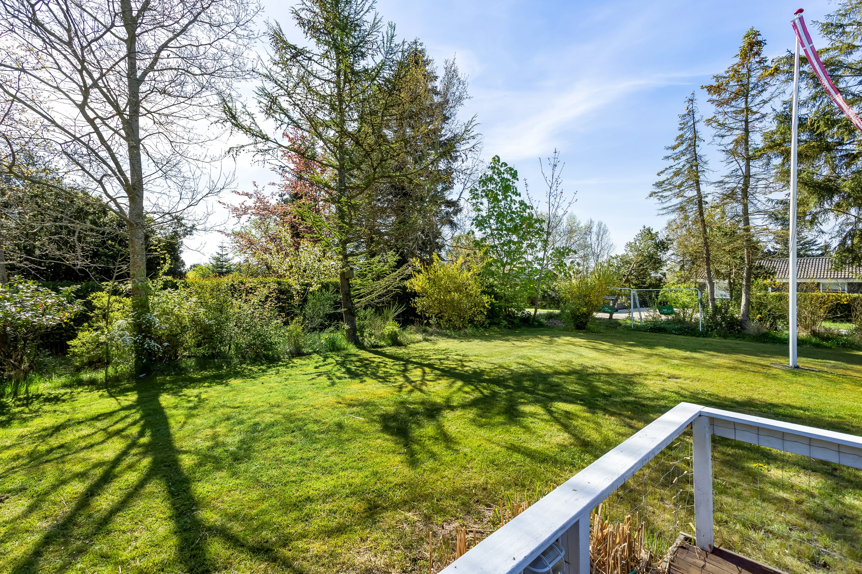Fremhævet terrasse billede i fuldskærmstilstand. Billede af Elmestræde 16, Hummingen, 4983 Dannemare