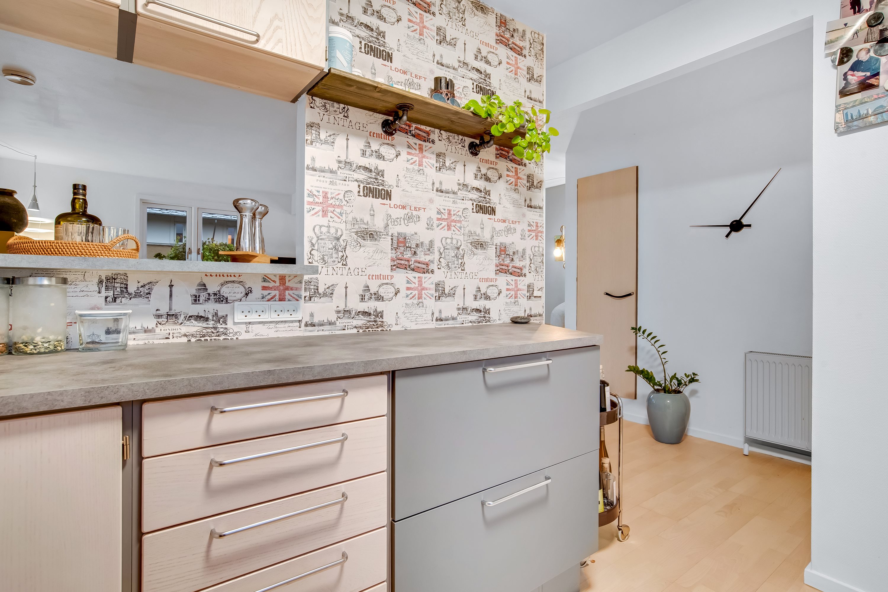 Fremhævet køkken billede i fuldskærmstilstand. Billede af Thorshammer 80, 7500 Holstebro