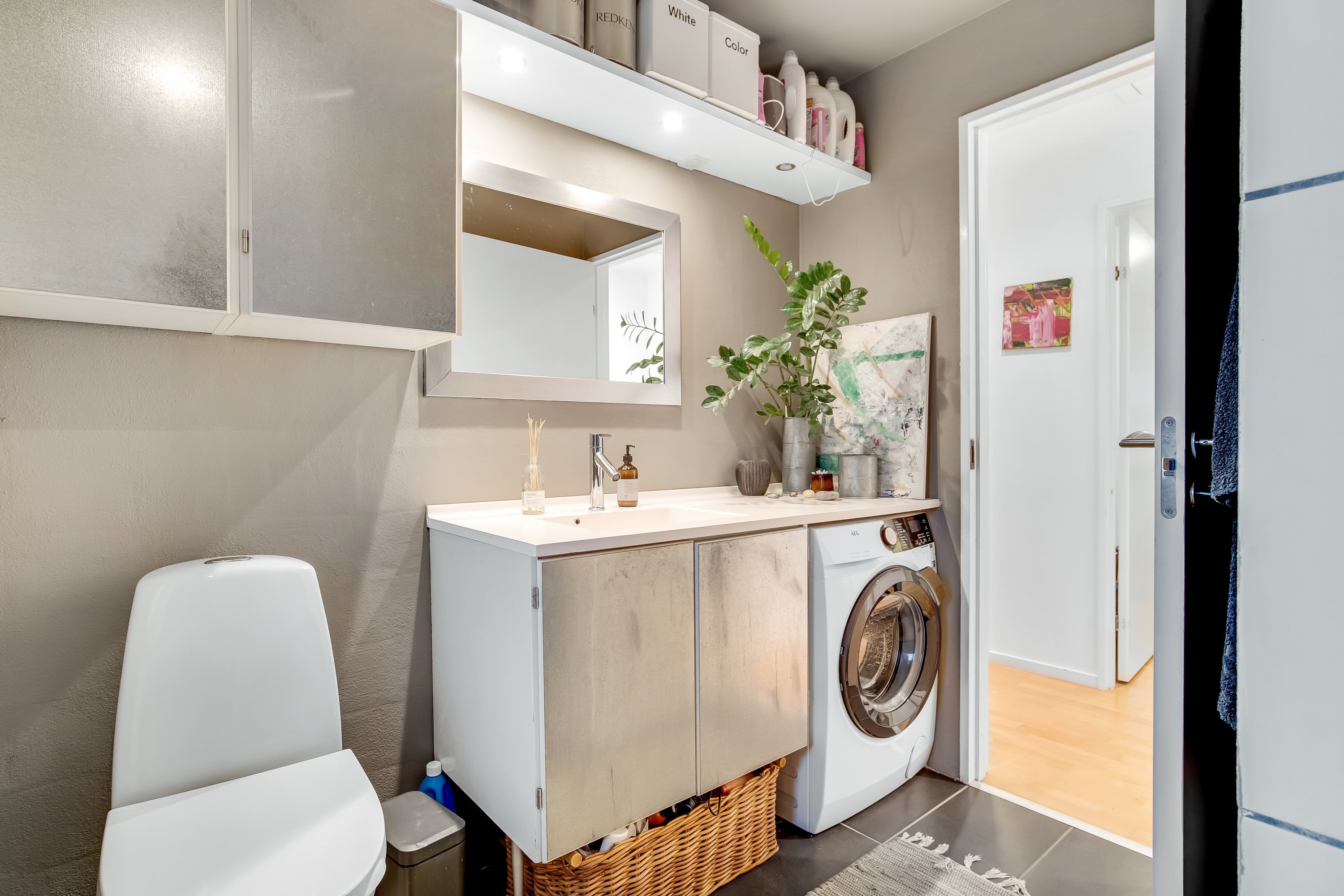 Fremhævet badeværelse billede i fuldskærmstilstand. Billede af Thorshammer 80, 7500 Holstebro