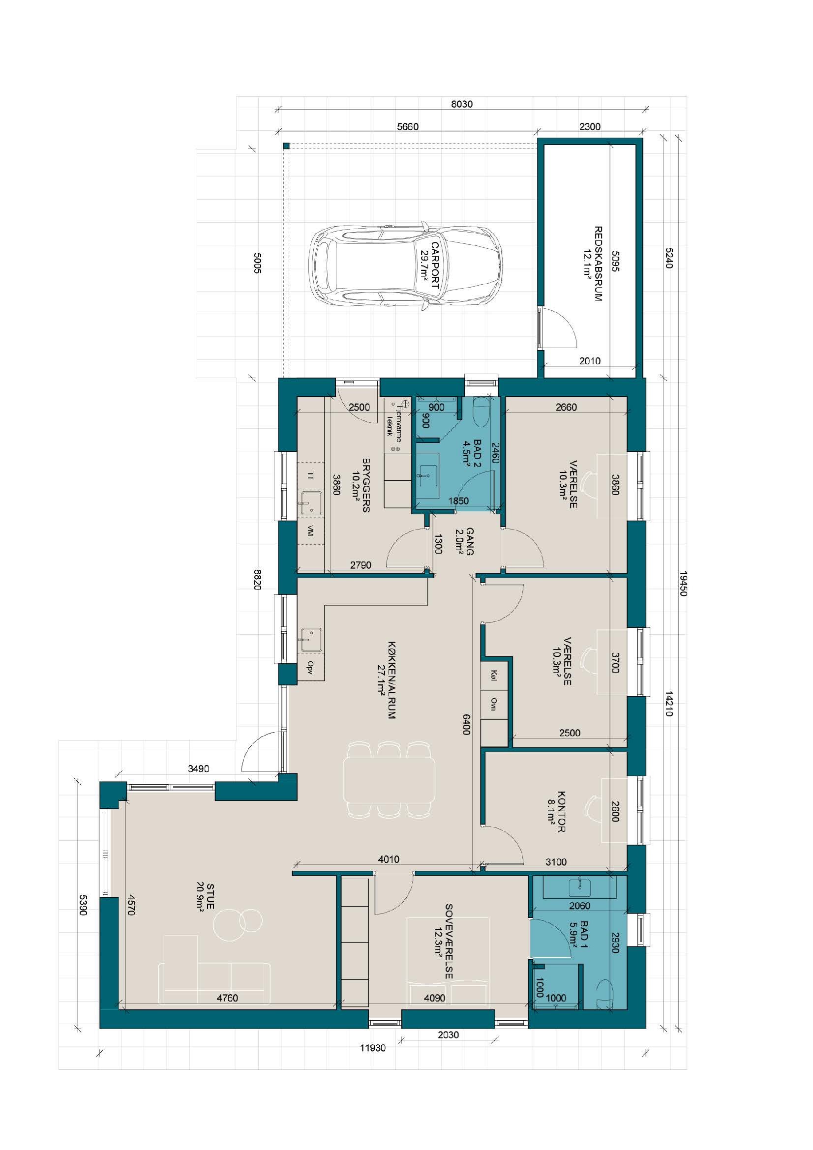 Miniaturebillede 2: . Billede af Tved Kirkevej 12B, Tved, 5700 Svendborg