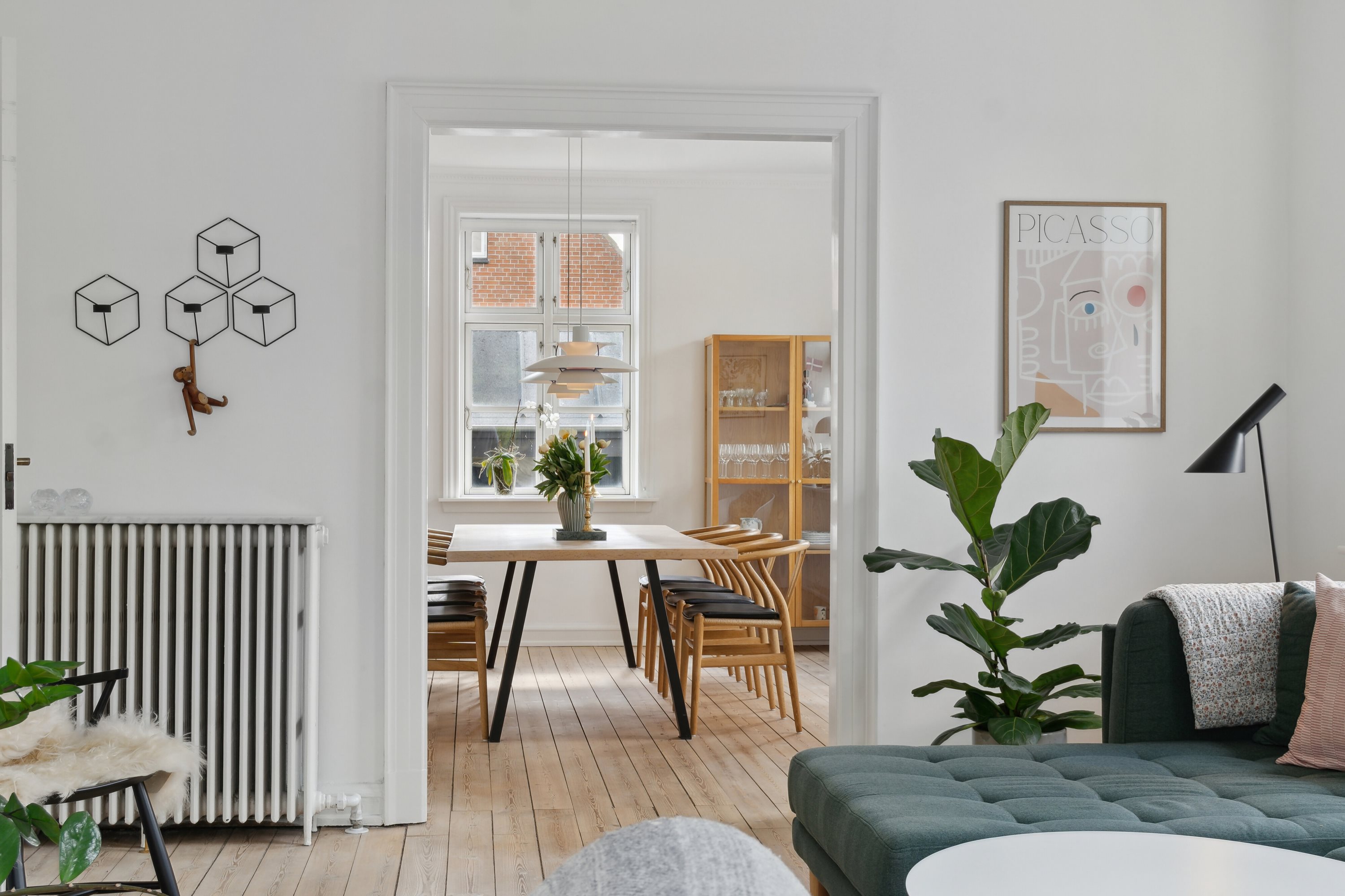 Fremhævet stue billede i fuldskærmstilstand. Billede af Elmegade 22, 7700 Thisted