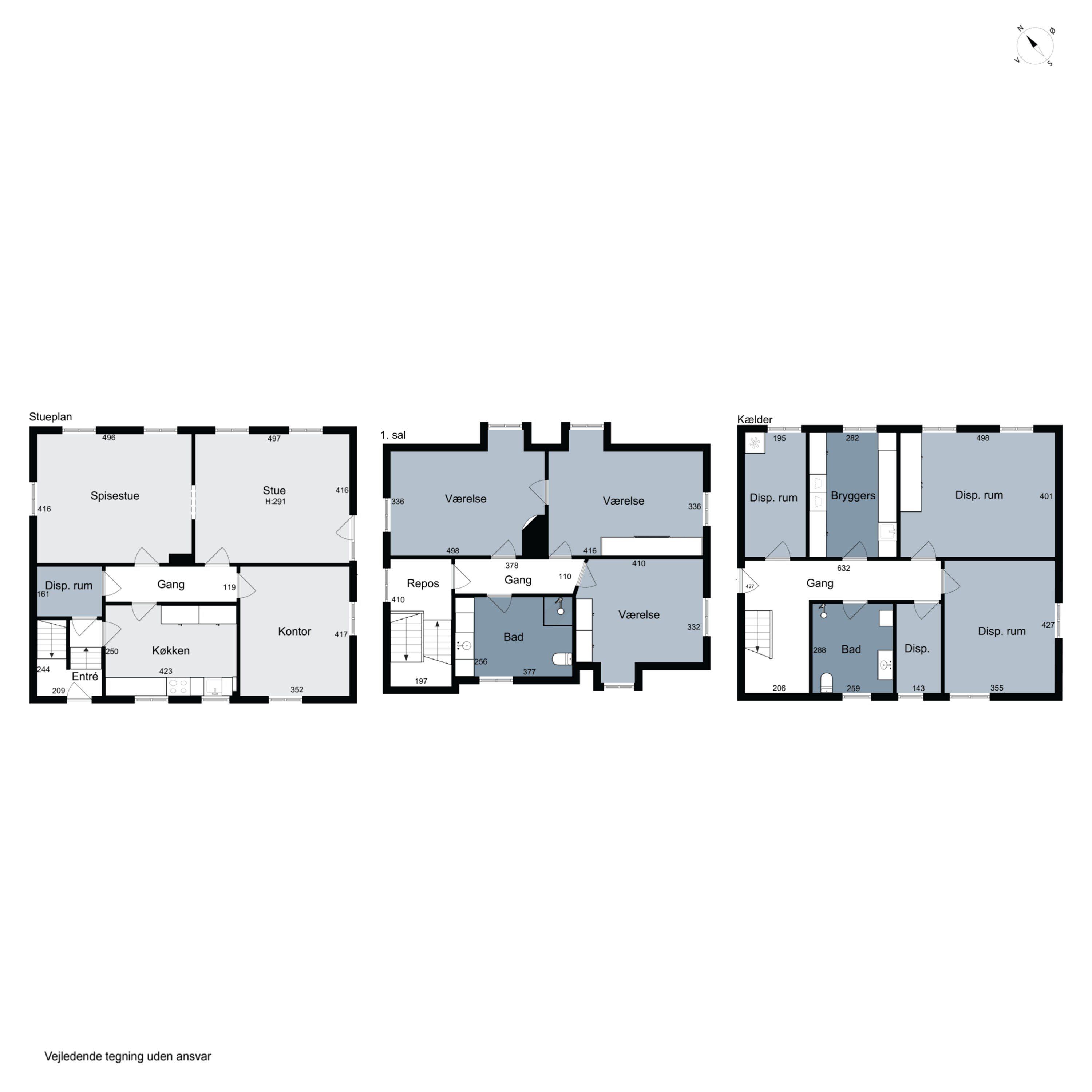 Plantegninger billede af Elmegade 22, 7700 Thisted