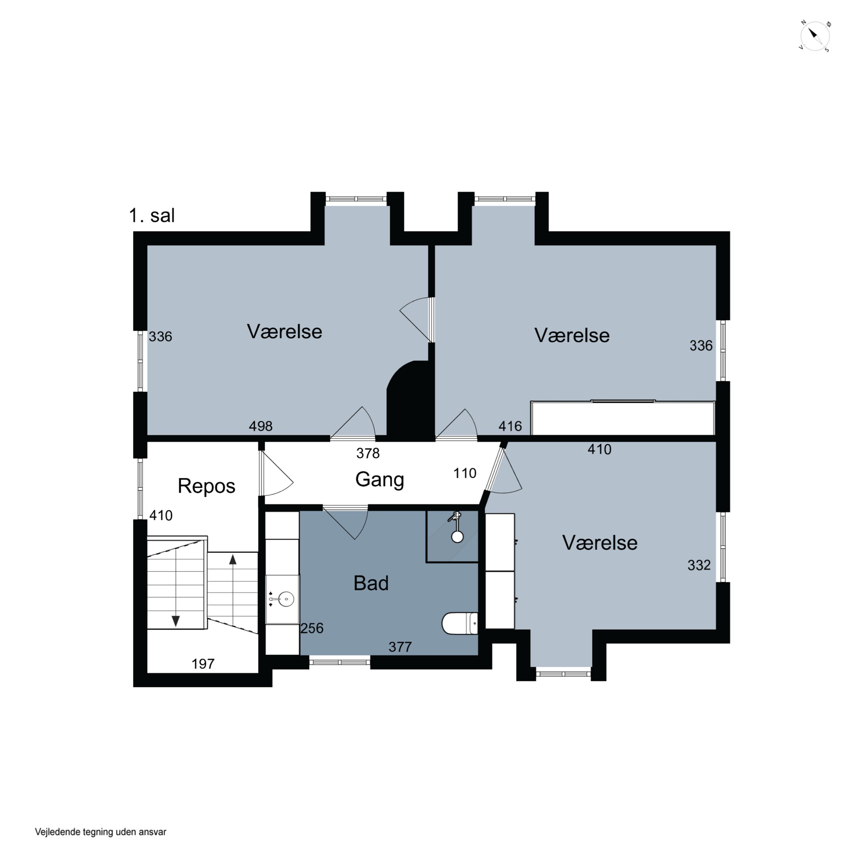 Plantegninger billede af Elmegade 22, 7700 Thisted