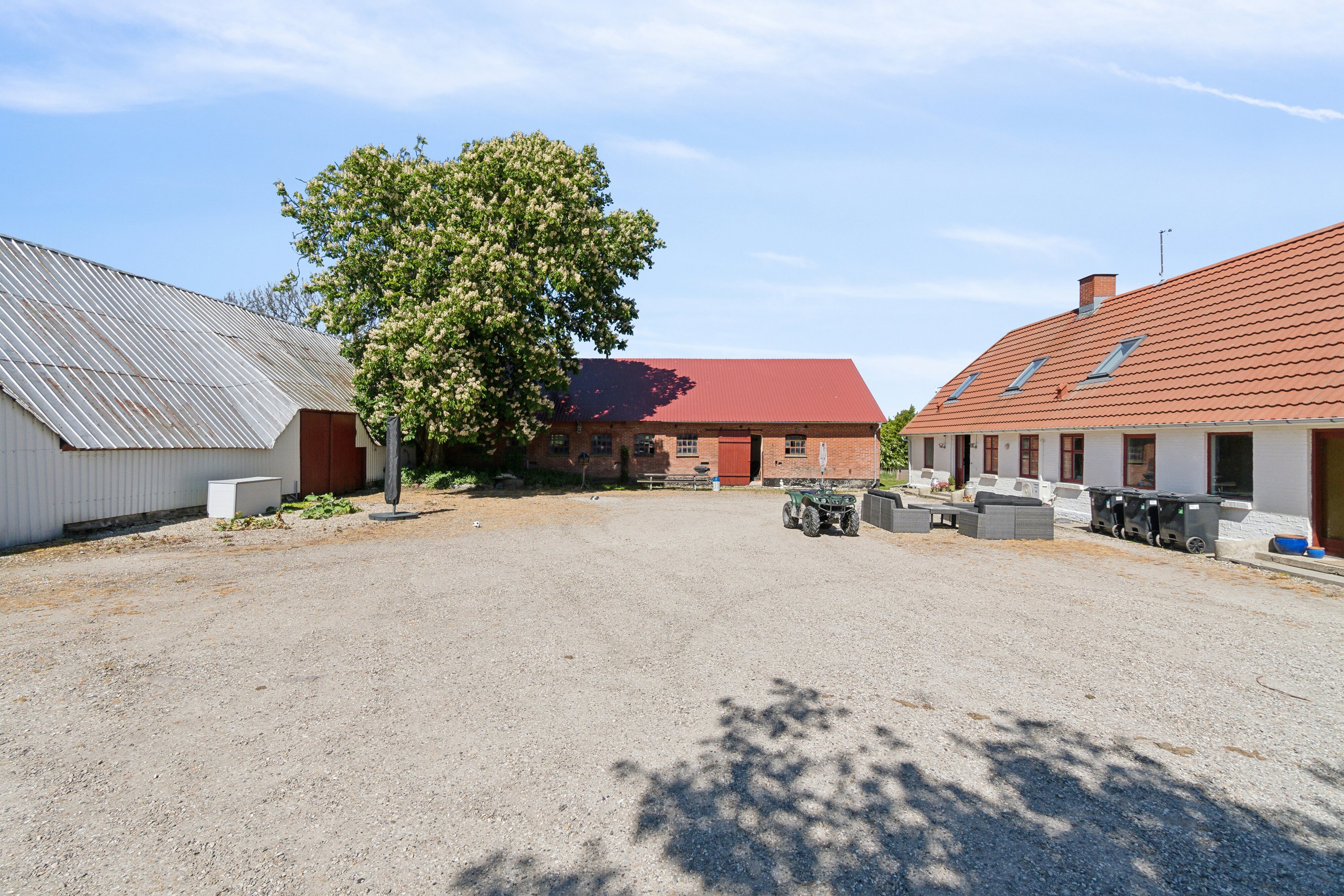 Fremhævet set fra vejen billede i fuldskærmstilstand. Billede af Holmevej 13, Nors, 7700 Thisted