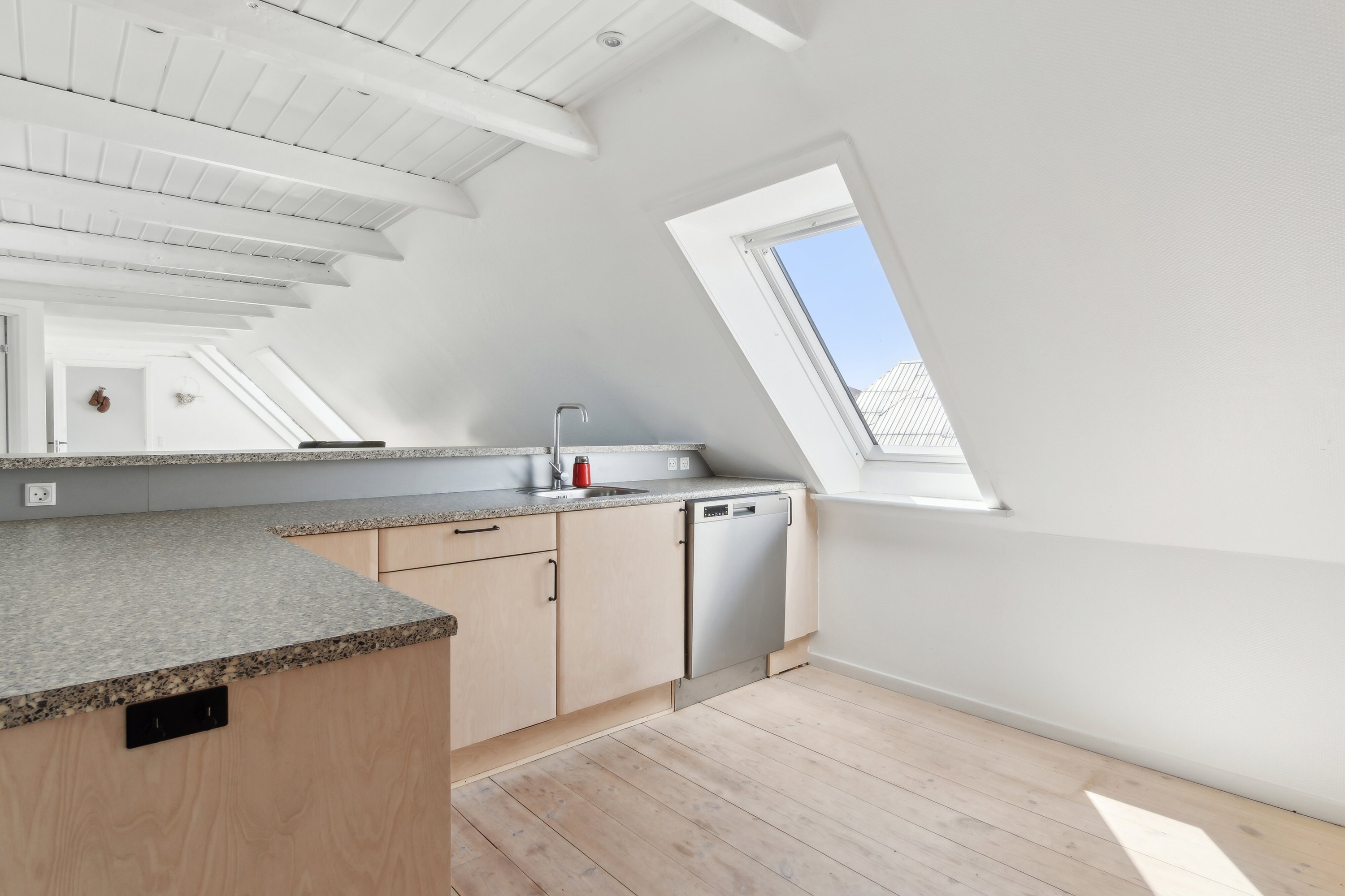 Fremhævet køkken billede i fuldskærmstilstand. Billede af Holmevej 13, Nors, 7700 Thisted