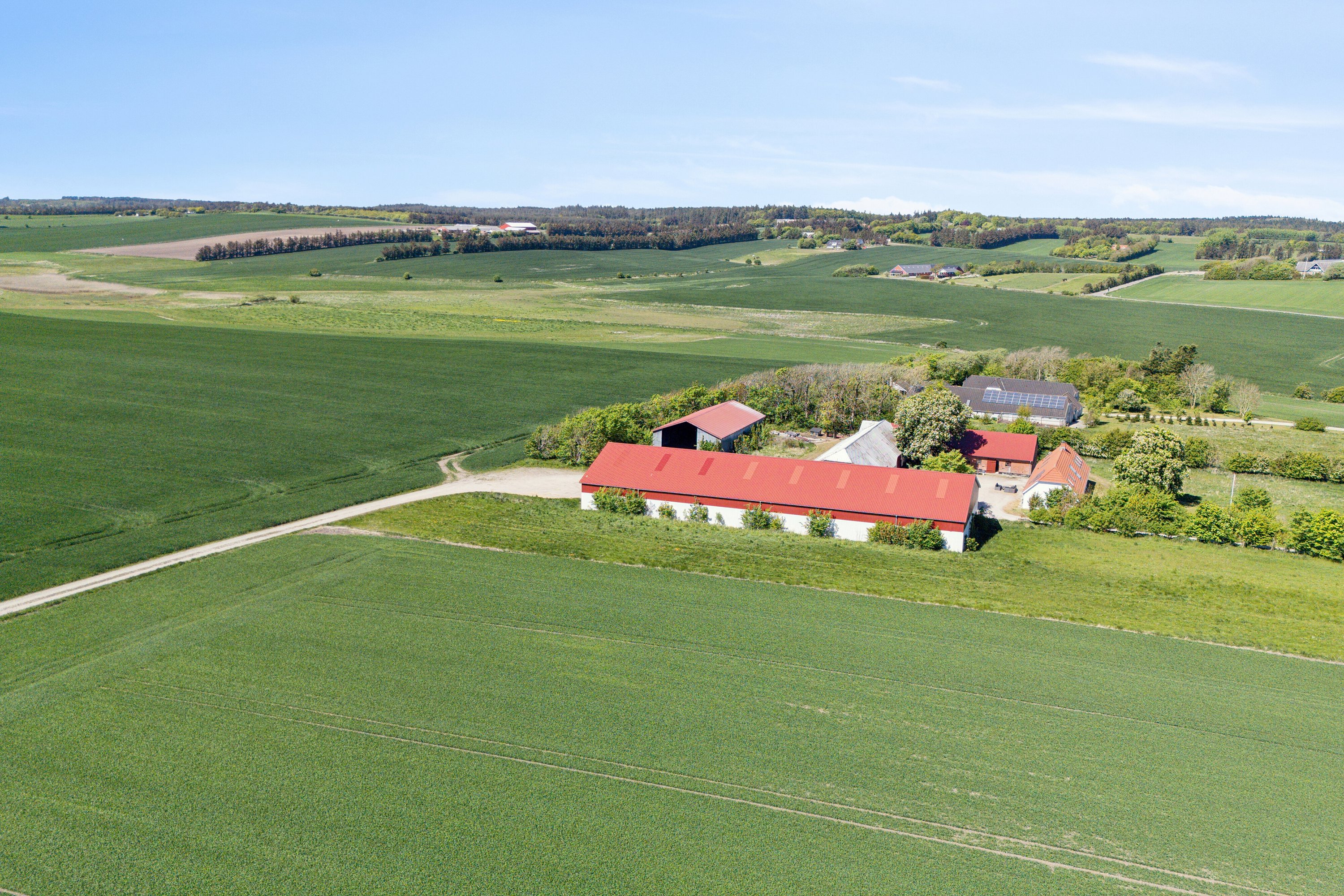 Fremhævet set fra haven billede i fuldskærmstilstand. Billede af Holmevej 13, Nors, 7700 Thisted