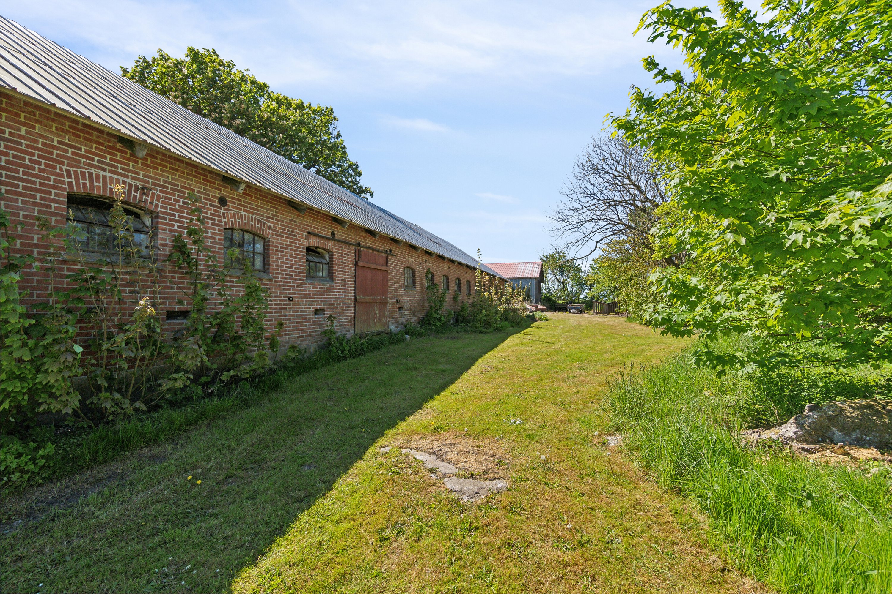 Fremhævet set fra haven billede i fuldskærmstilstand. Billede af Holmevej 13, Nors, 7700 Thisted