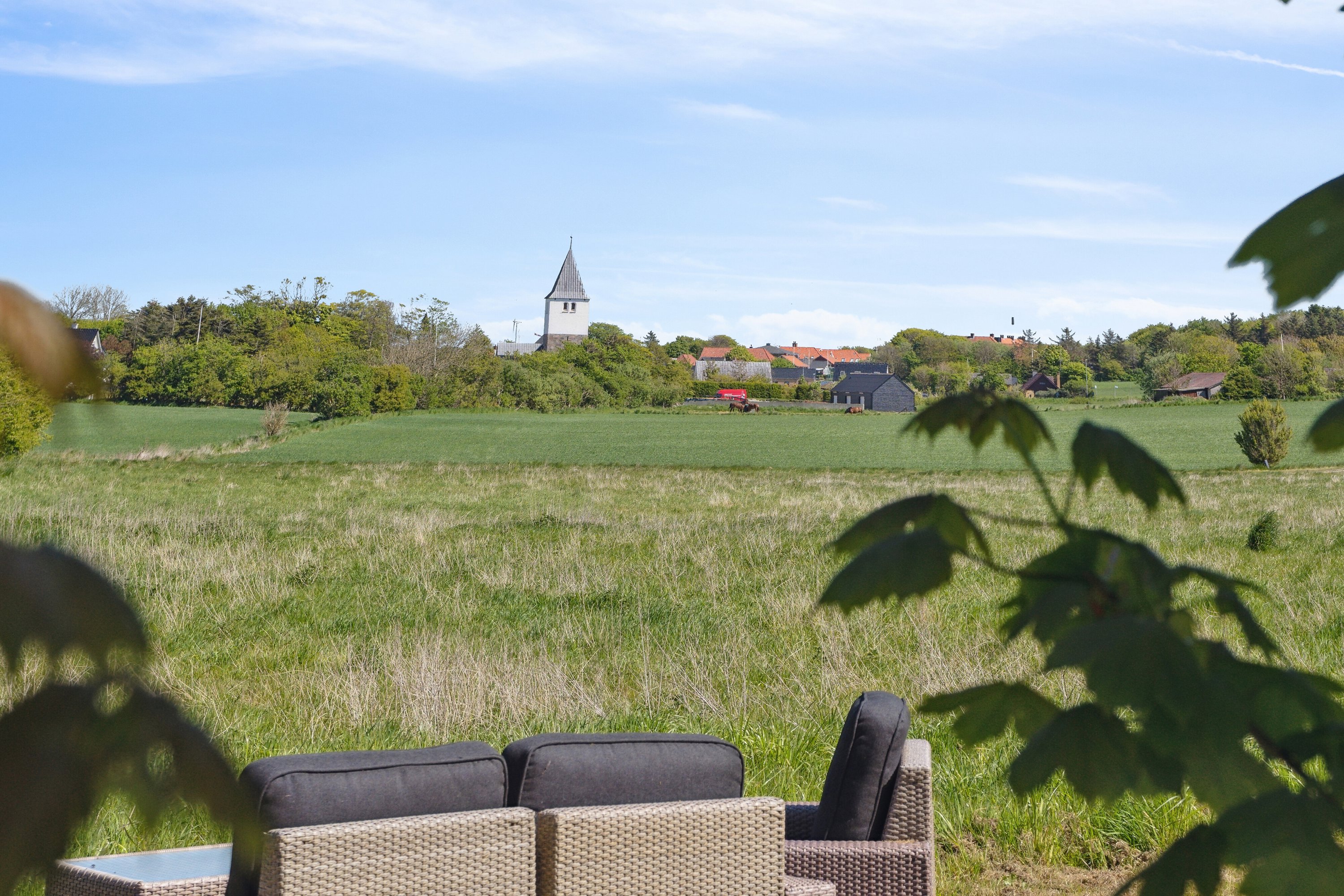 Fremhævet terrasse billede i fuldskærmstilstand. Billede af Holmevej 13, Nors, 7700 Thisted