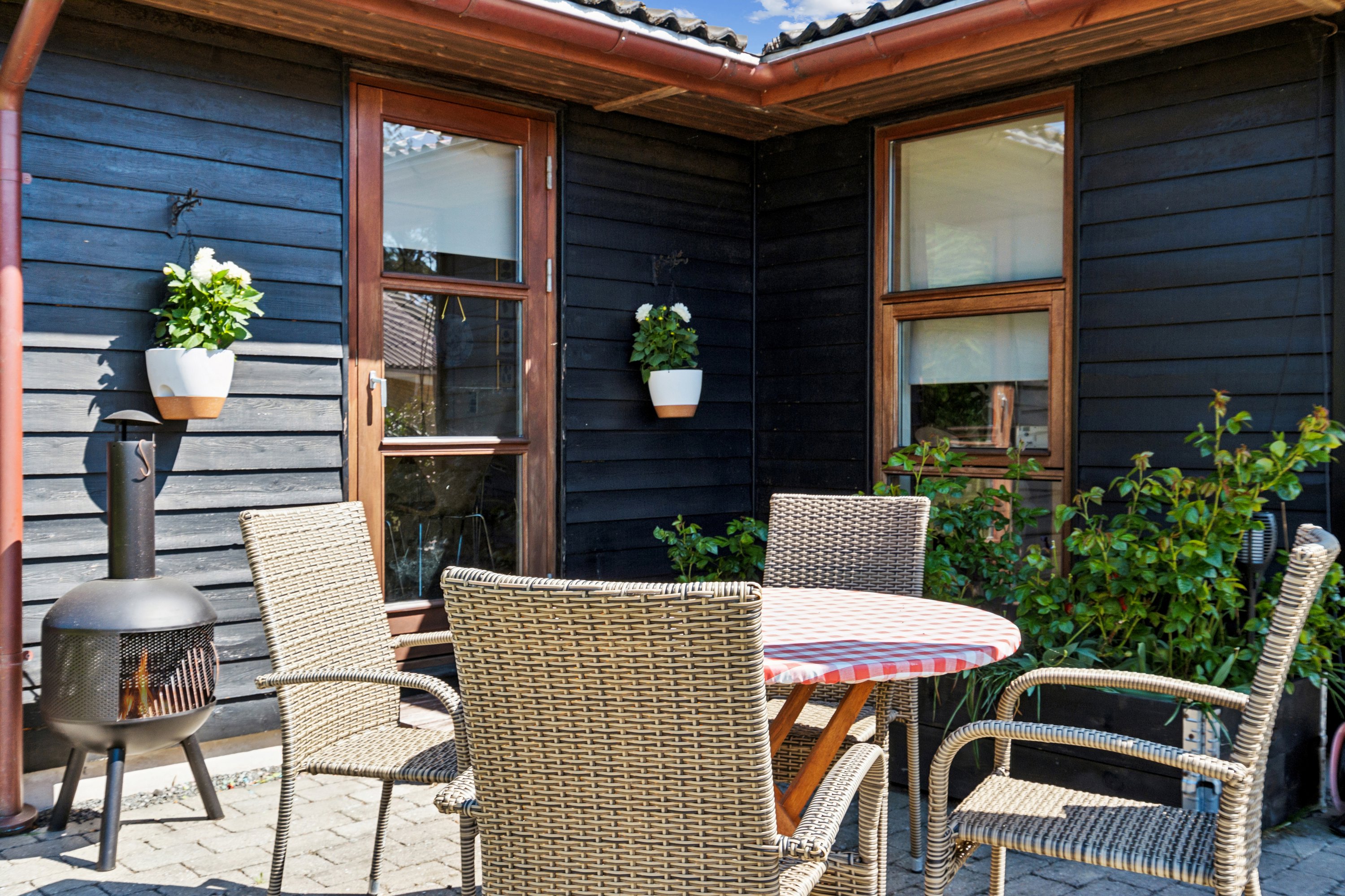 Fremhævet terrasse billede i fuldskærmstilstand. Billede af Fyrrestien 1A, Vesterø Havn, 9940 Læsø