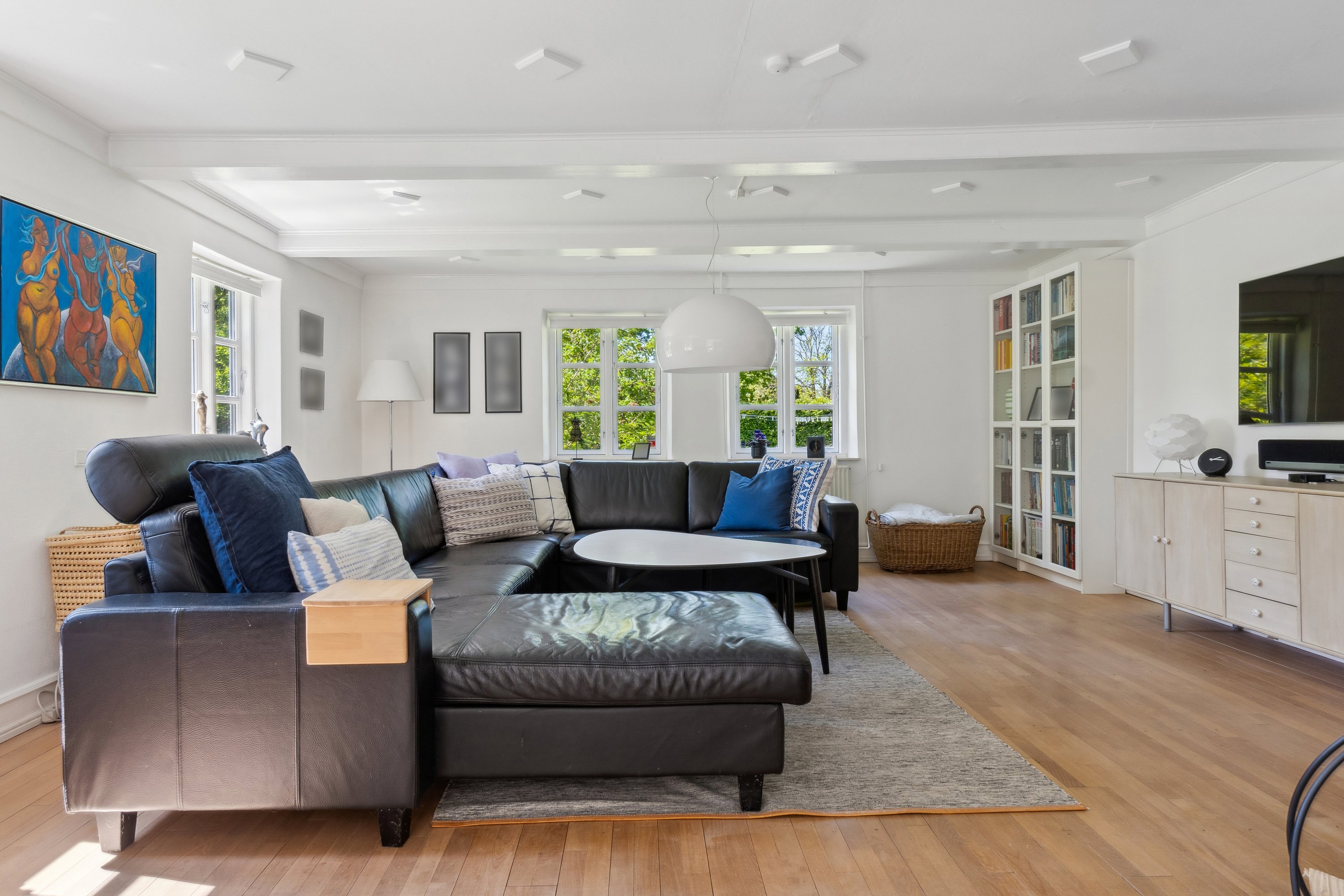 Fremhævet stue billede i fuldskærmstilstand. Billede af Hans Tausensgade 37, 5550 Langeskov