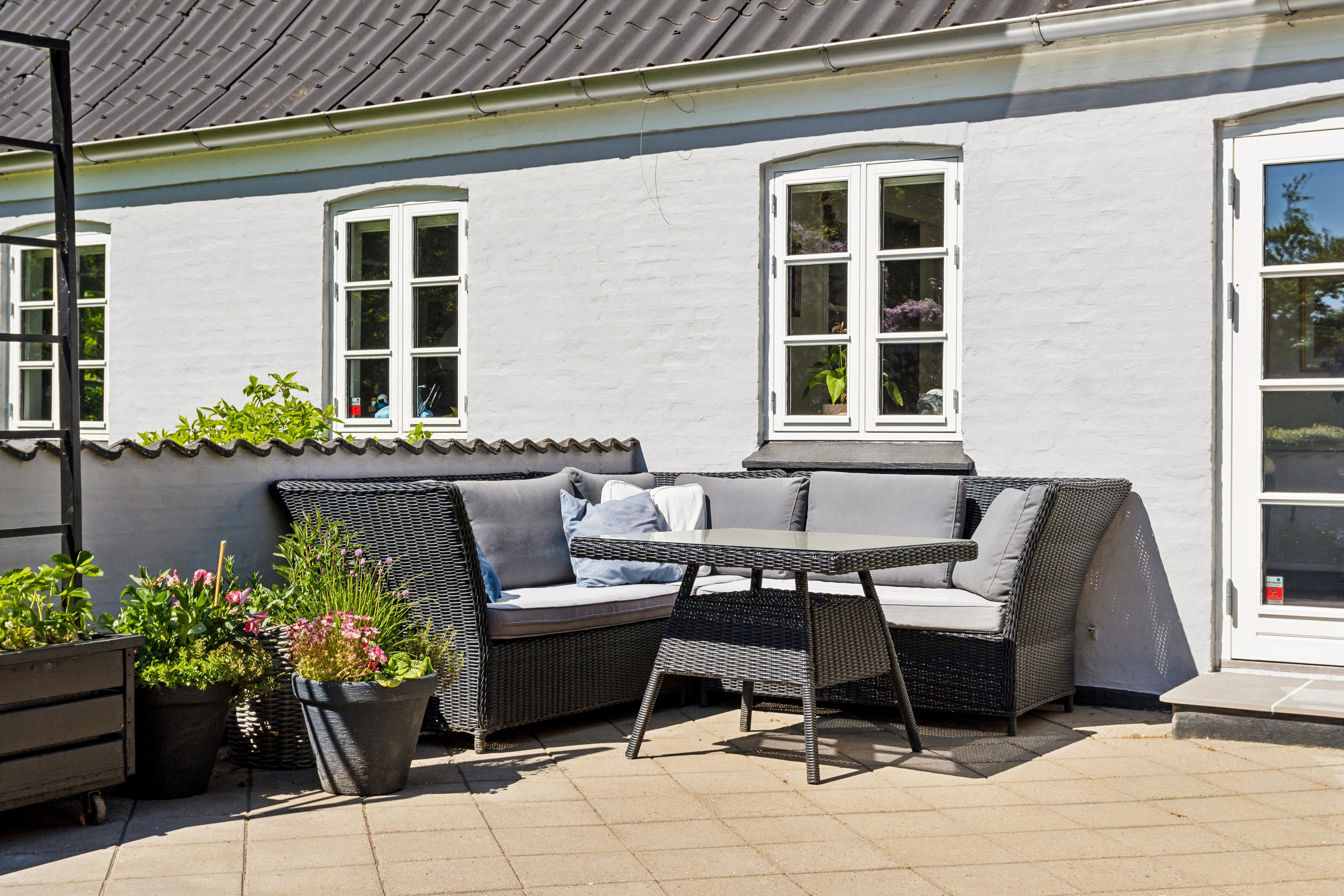 Fremhævet terrasse billede i fuldskærmstilstand. Billede af Hans Tausensgade 37, 5550 Langeskov