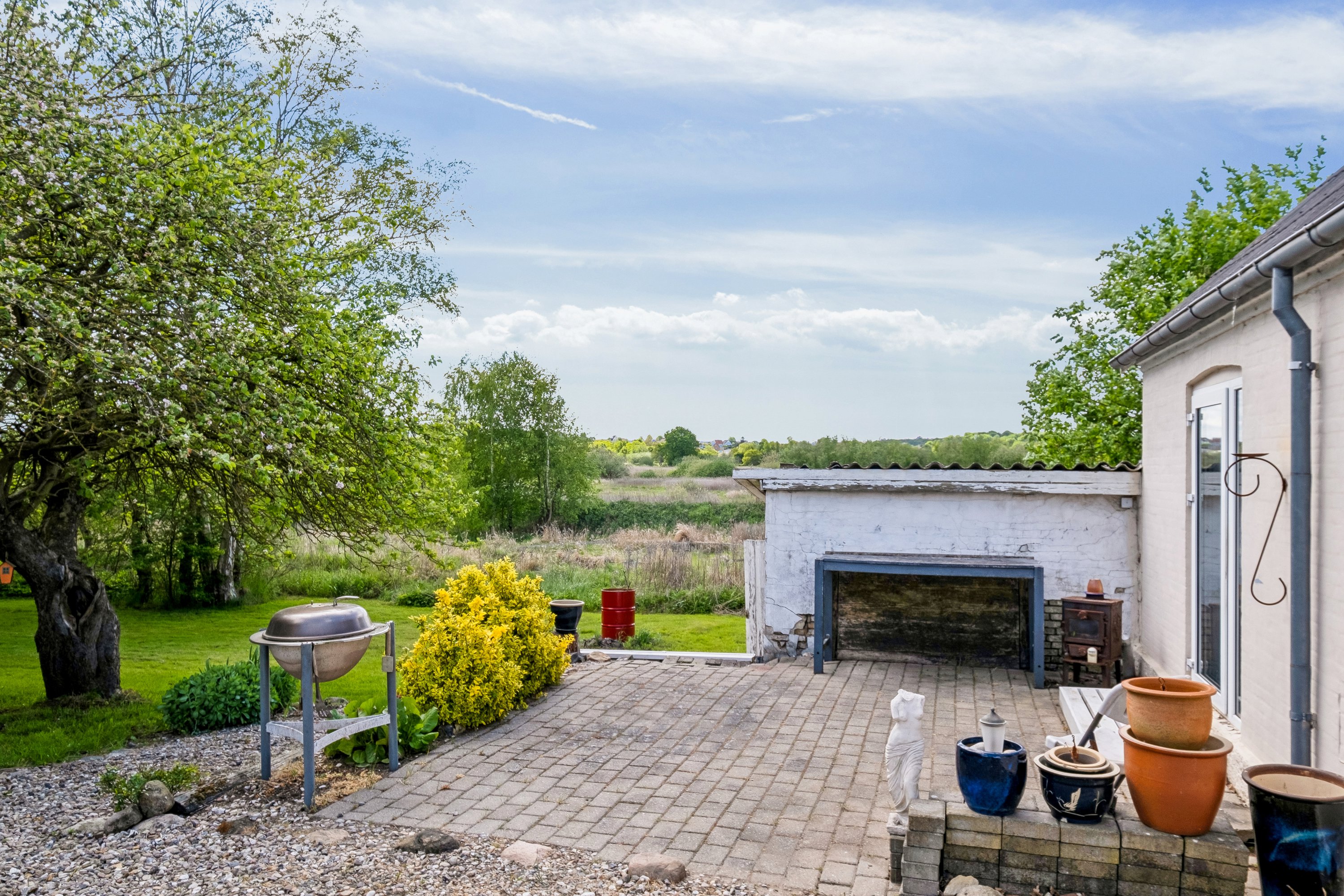 Fremhævet terrasse billede i fuldskærmstilstand. Billede af Egebjergvej 25, 8700 Horsens