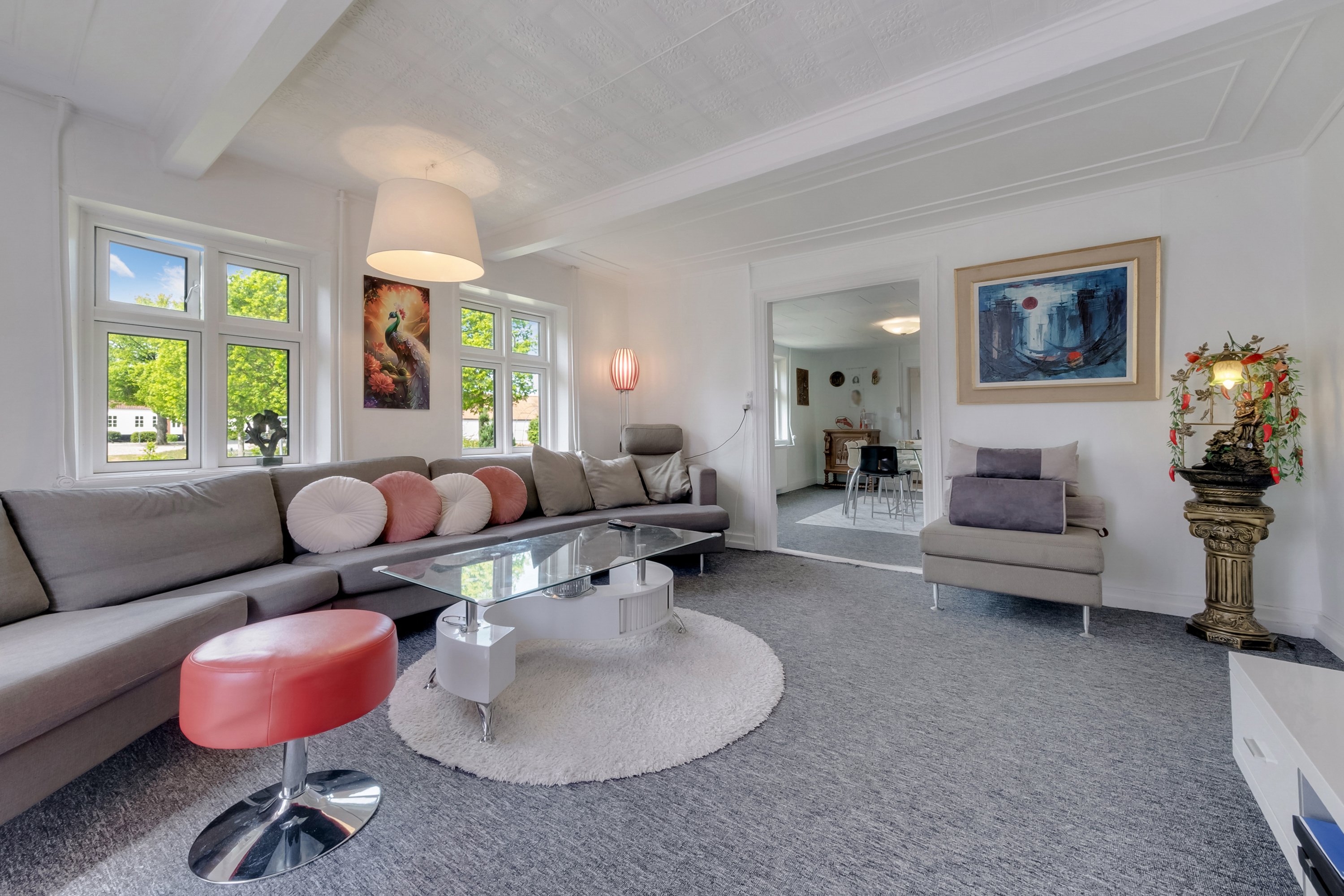 Fremhævet stue billede i fuldskærmstilstand. Billede af Kogsbøllevej 49, Kogsbølle, 5800 Nyborg