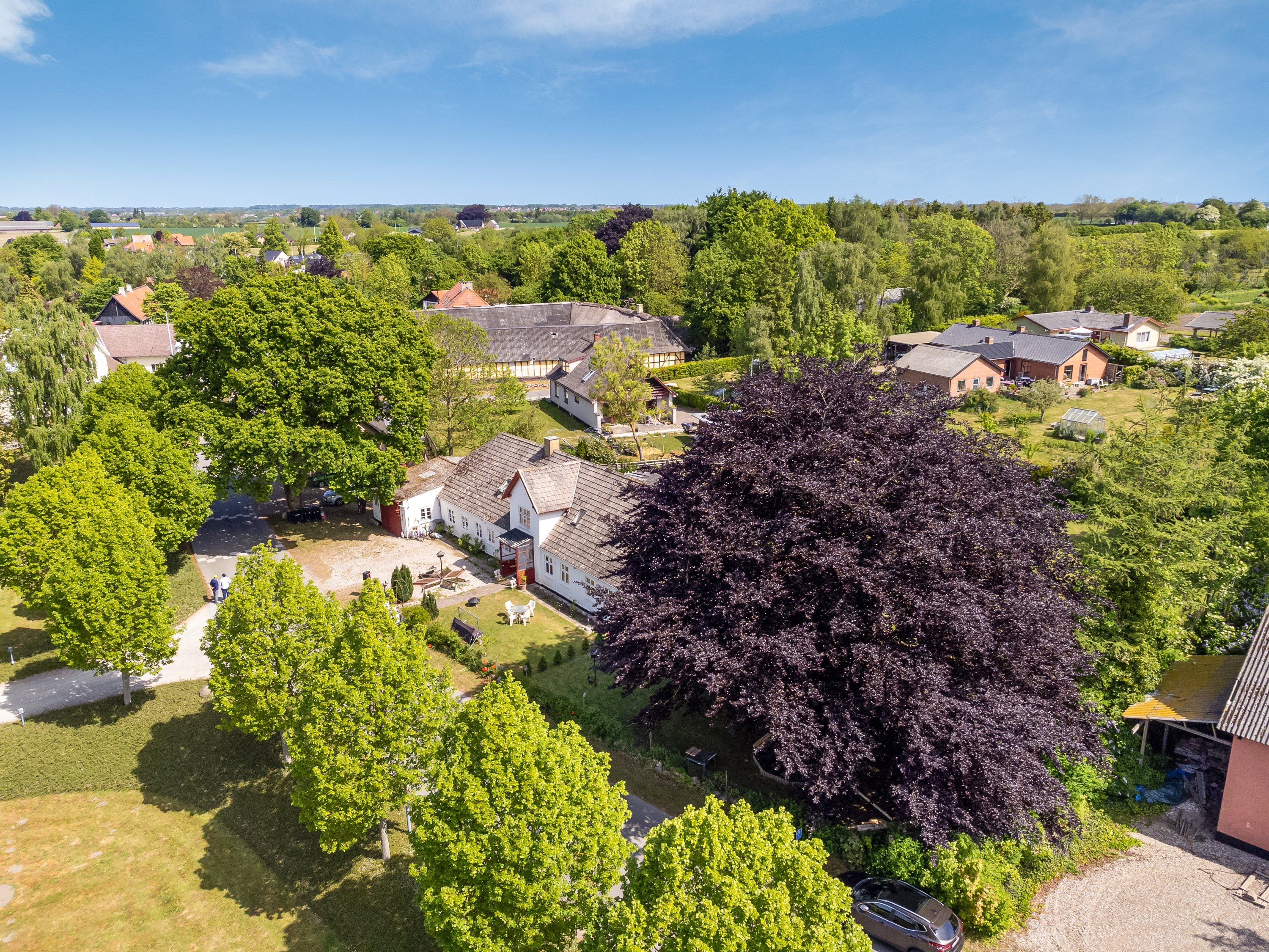 Miniaturebillede 1: luftfoto. Billede af Kogsbøllevej 49, Kogsbølle, 5800 Nyborg