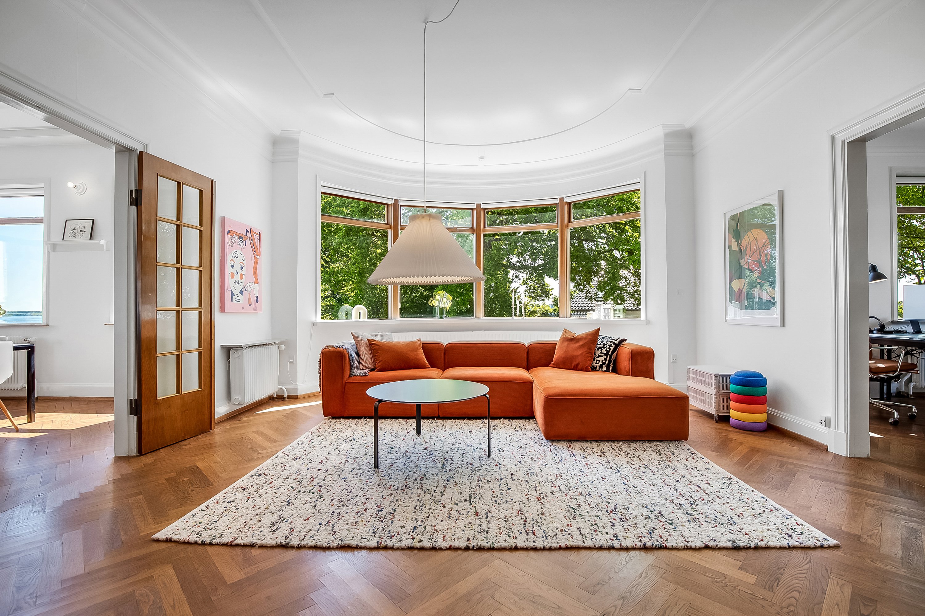 Fremhævet stue billede i fuldskærmstilstand. Billede af Gl. Kongevej 6, 6000 Kolding