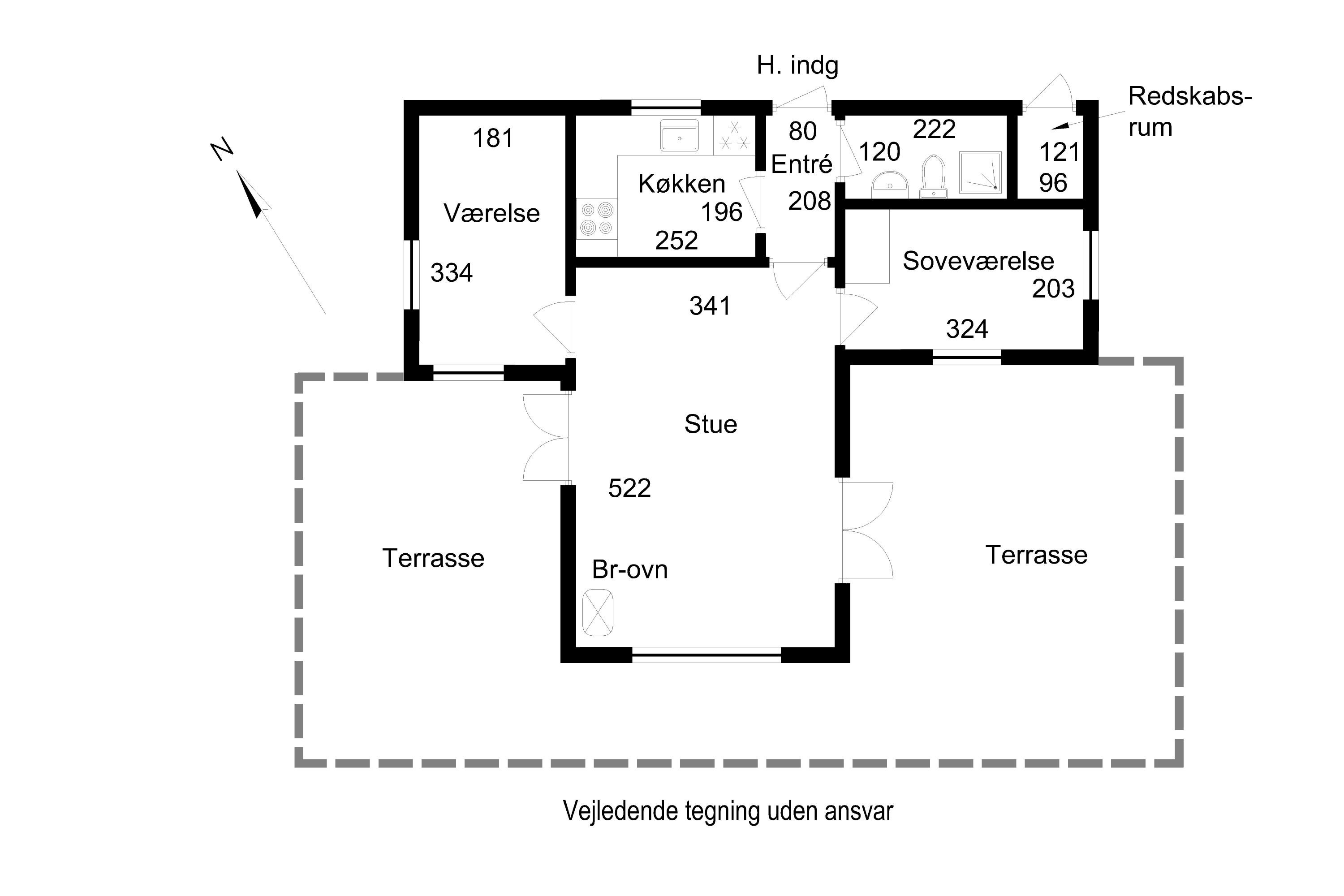 Plantegninger billede af Pavebakken 11, Varbjerg, 5464 Brenderup Fyn