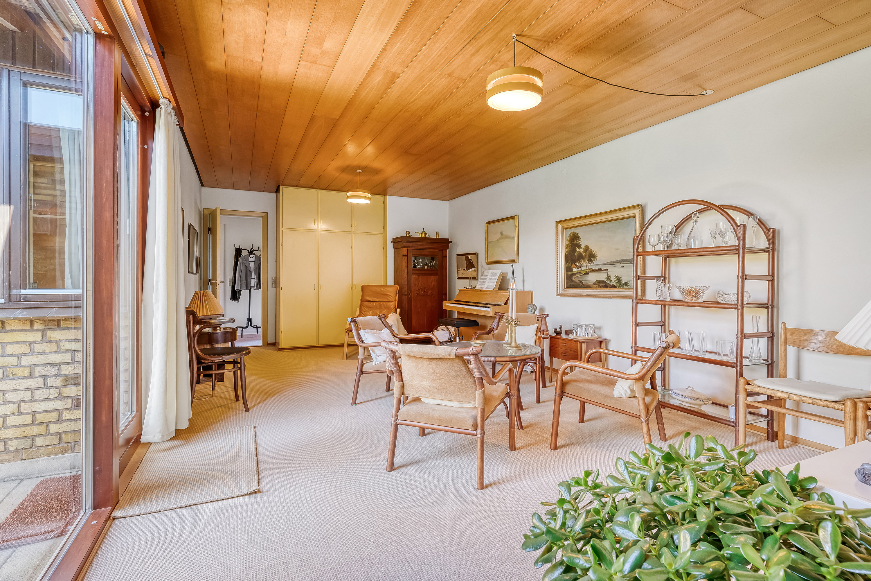 Fremhævet stue billede i fuldskærmstilstand. Billede af Alkjærhøj 18, 6950 Ringkøbing