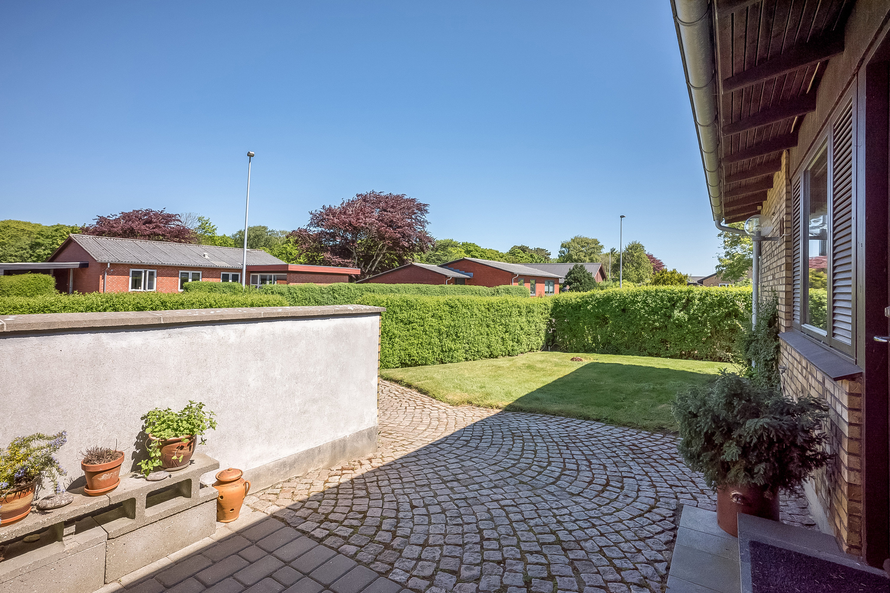 Fremhævet terrasse billede i fuldskærmstilstand. Billede af Alkjærhøj 18, 6950 Ringkøbing