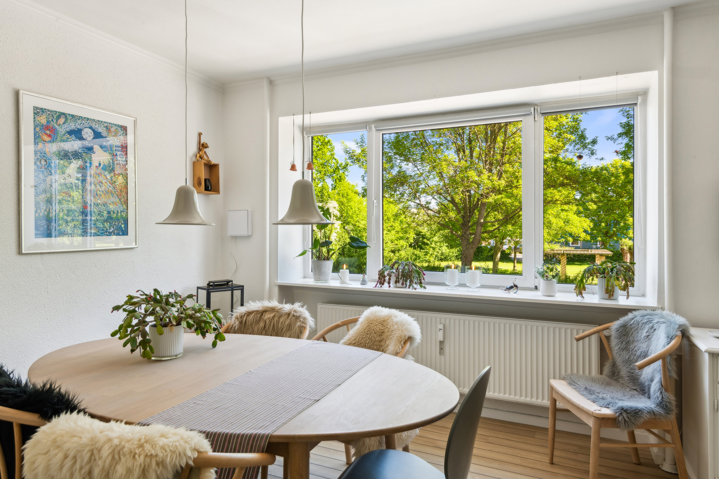 Fremhævet stue billede i fuldskærmstilstand. Billede af Peder Skrams Gade 35, st.. tv., 9000 Aalborg
