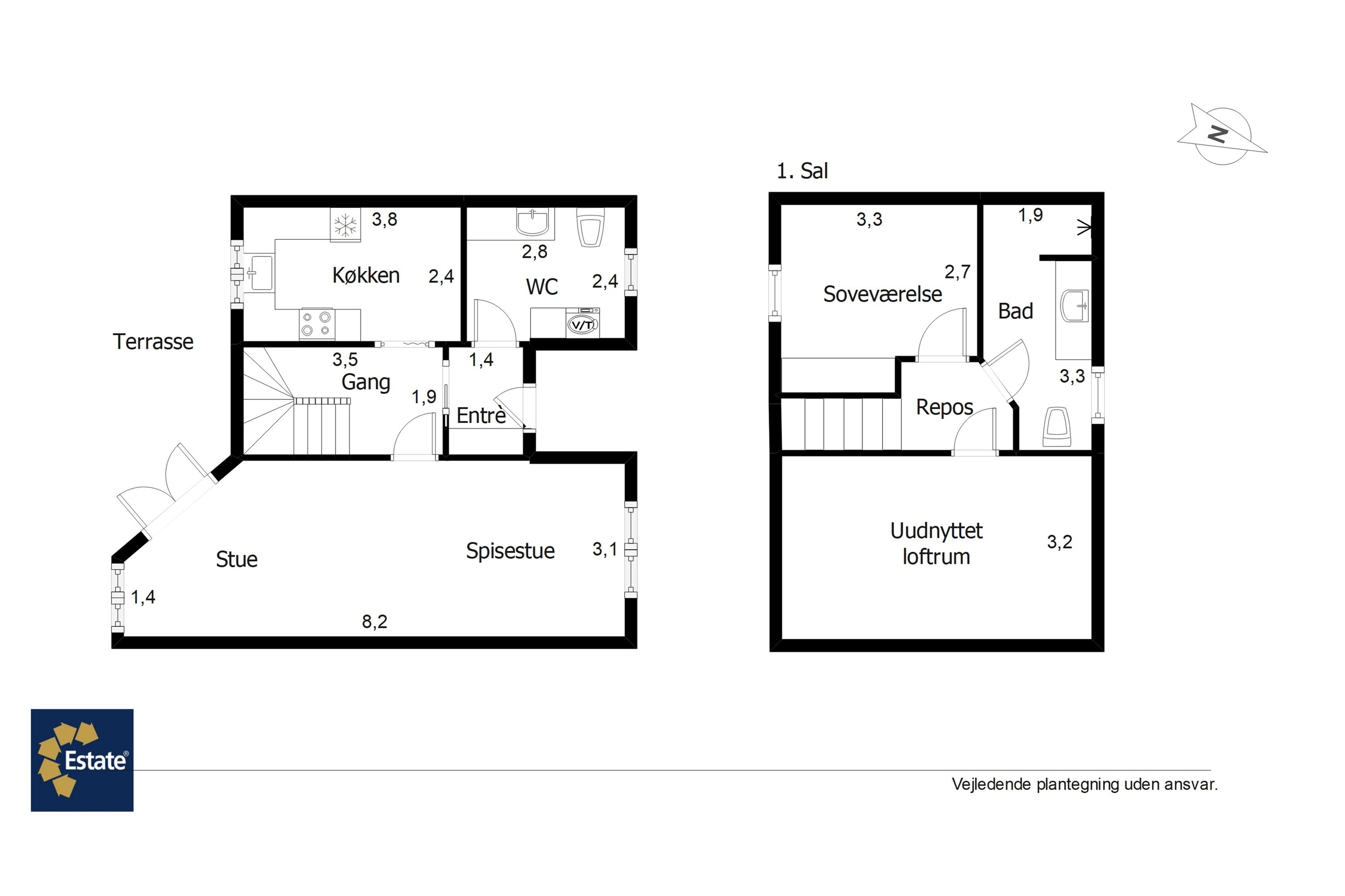 Plantegninger billede af Kastanievej 47, 6710 Esbjerg V