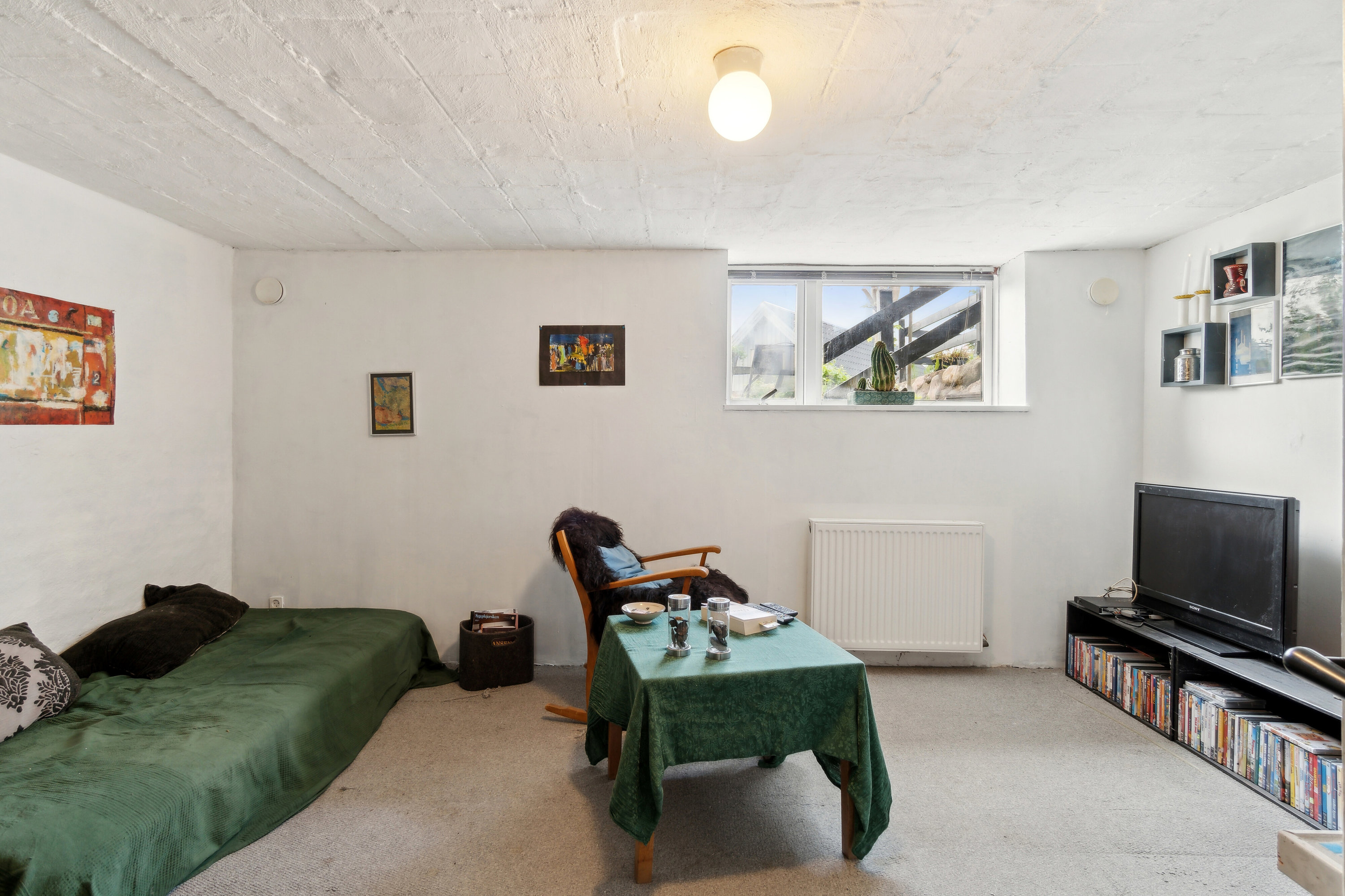 Fremhævet stue billede i fuldskærmstilstand. Billede af Korbenhøj 4, 6040 Egtved