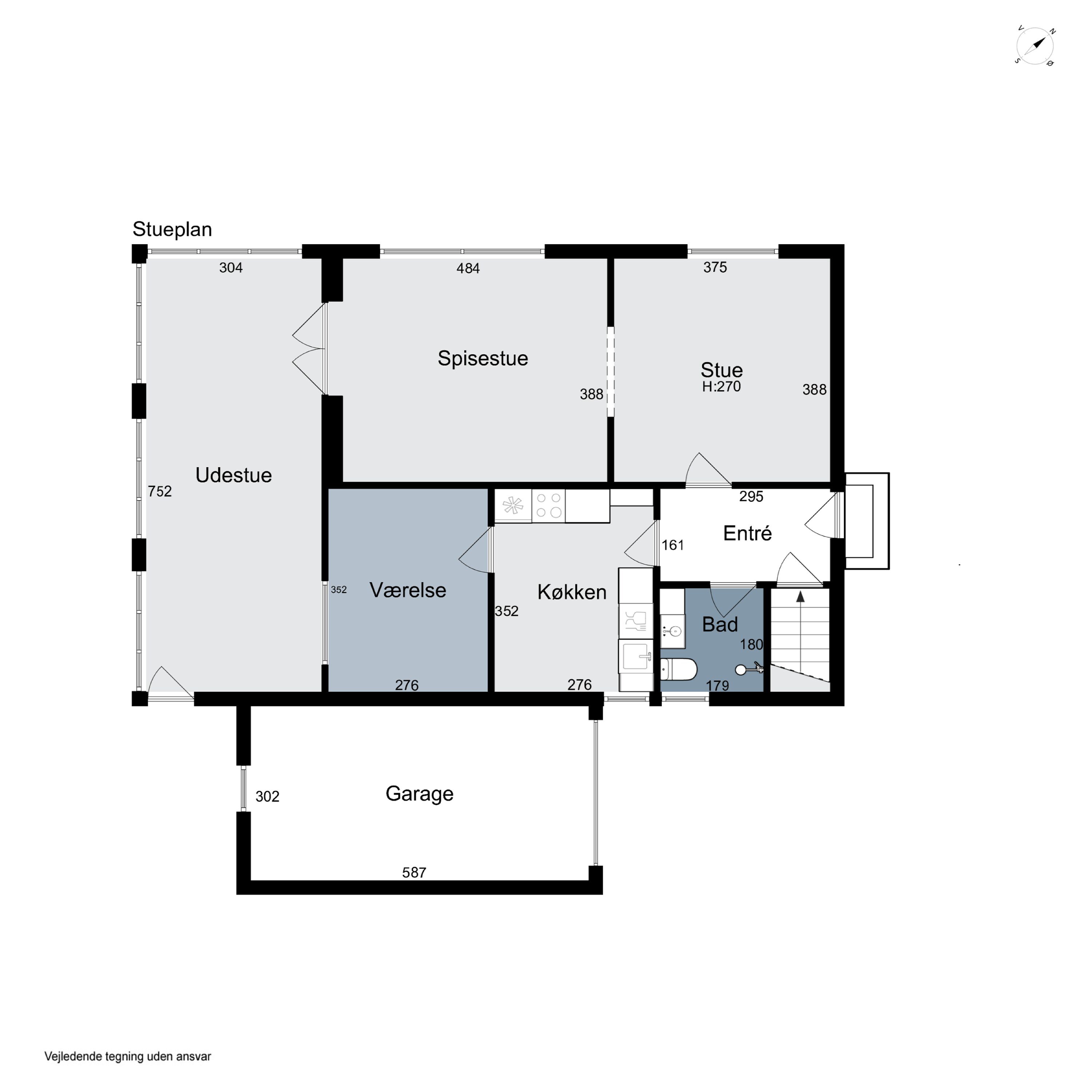 Plantegninger billede af Korbenhøj 4, 6040 Egtved