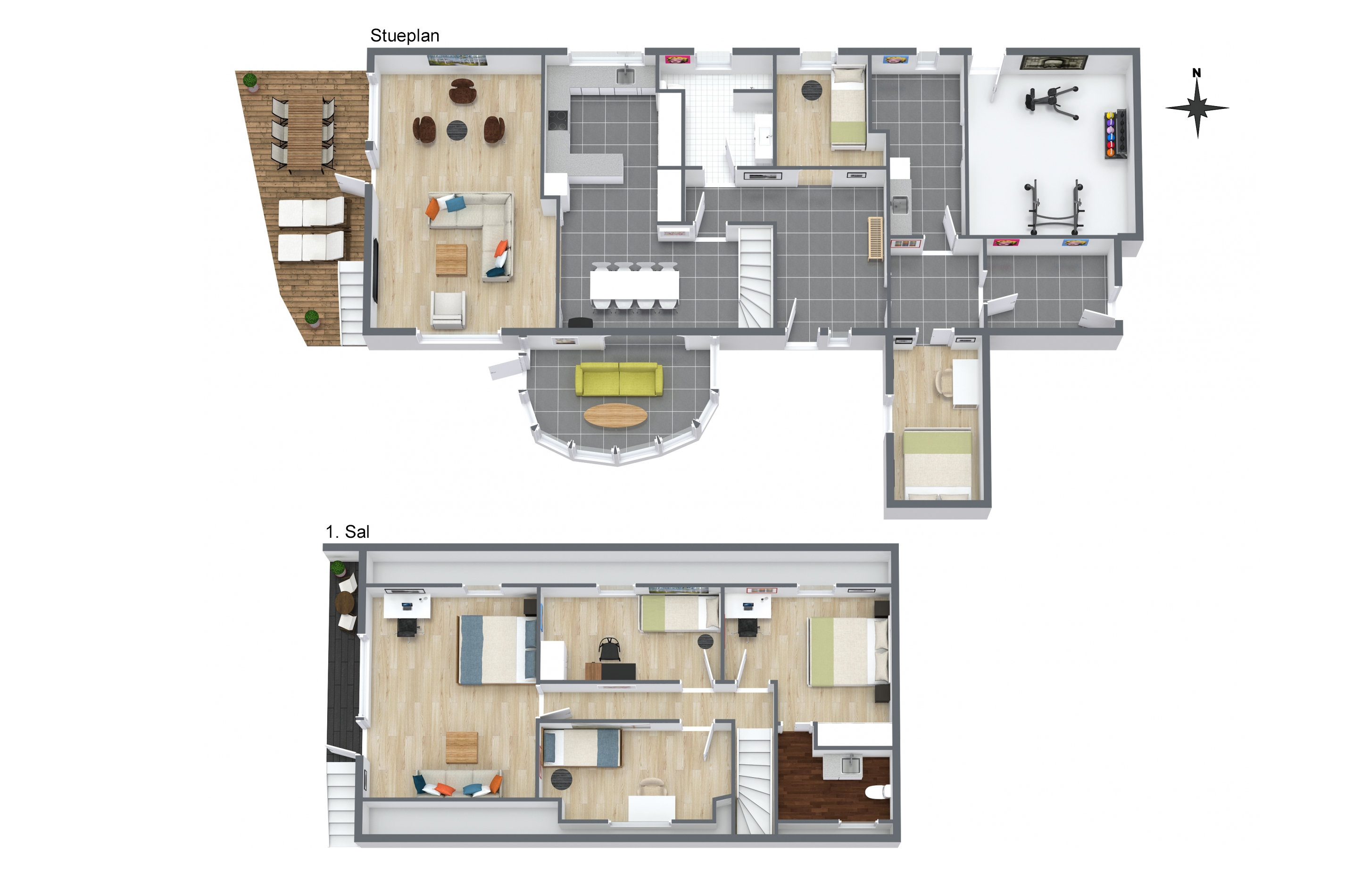 Plantegninger billede af Skarpholtvej 19, 9750 Østervrå