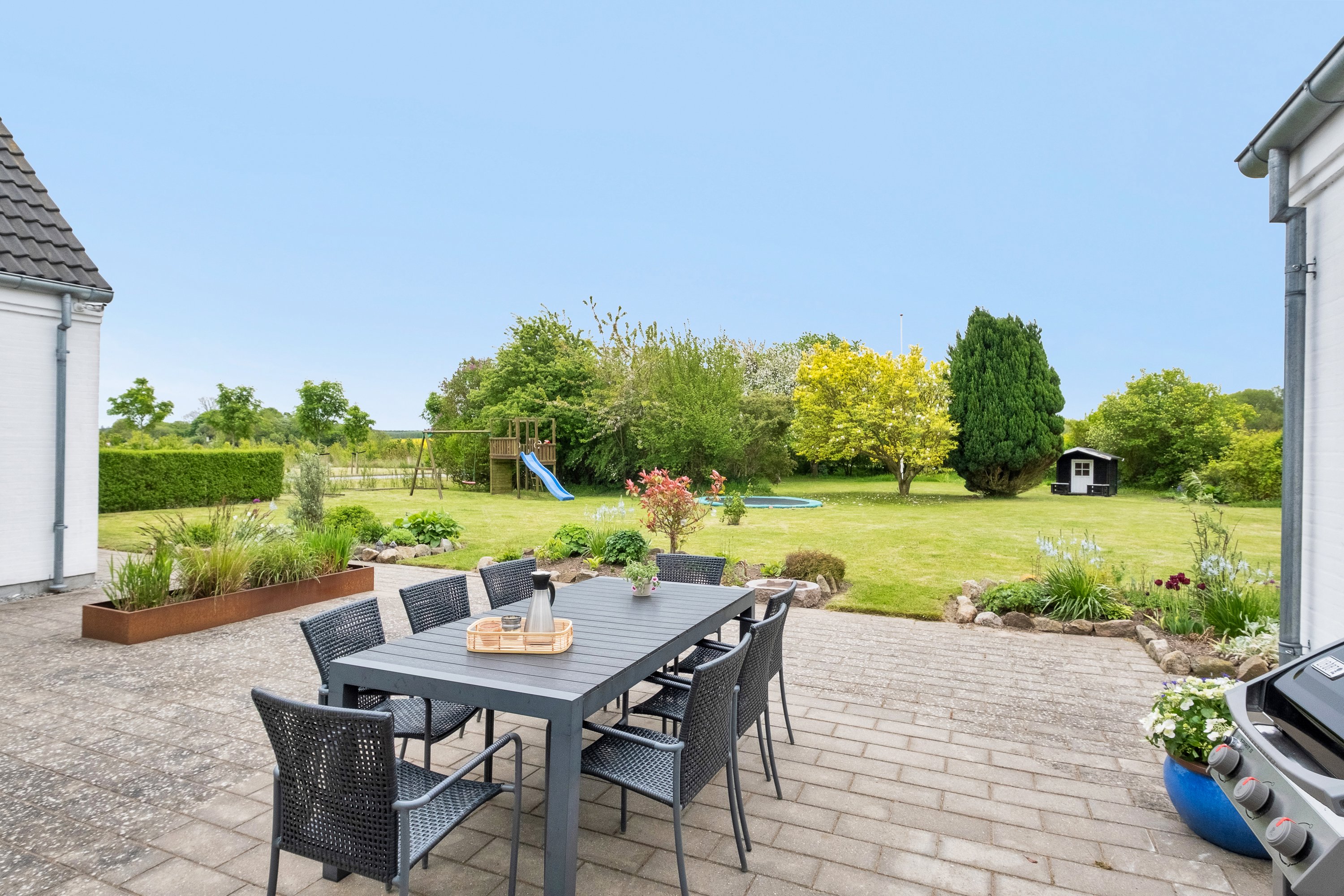 Fremhævet terrasse billede i fuldskærmstilstand. Billede af Revelhøjvej 13, Kasted, 8200 Aarhus N